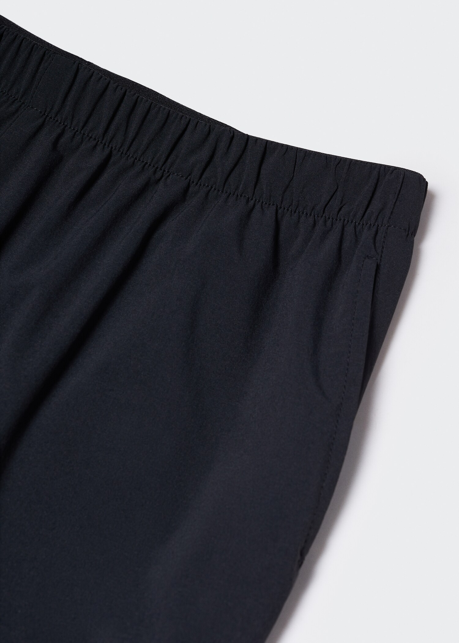 Elastic waist flowy trousers - Детальніше про товар 8