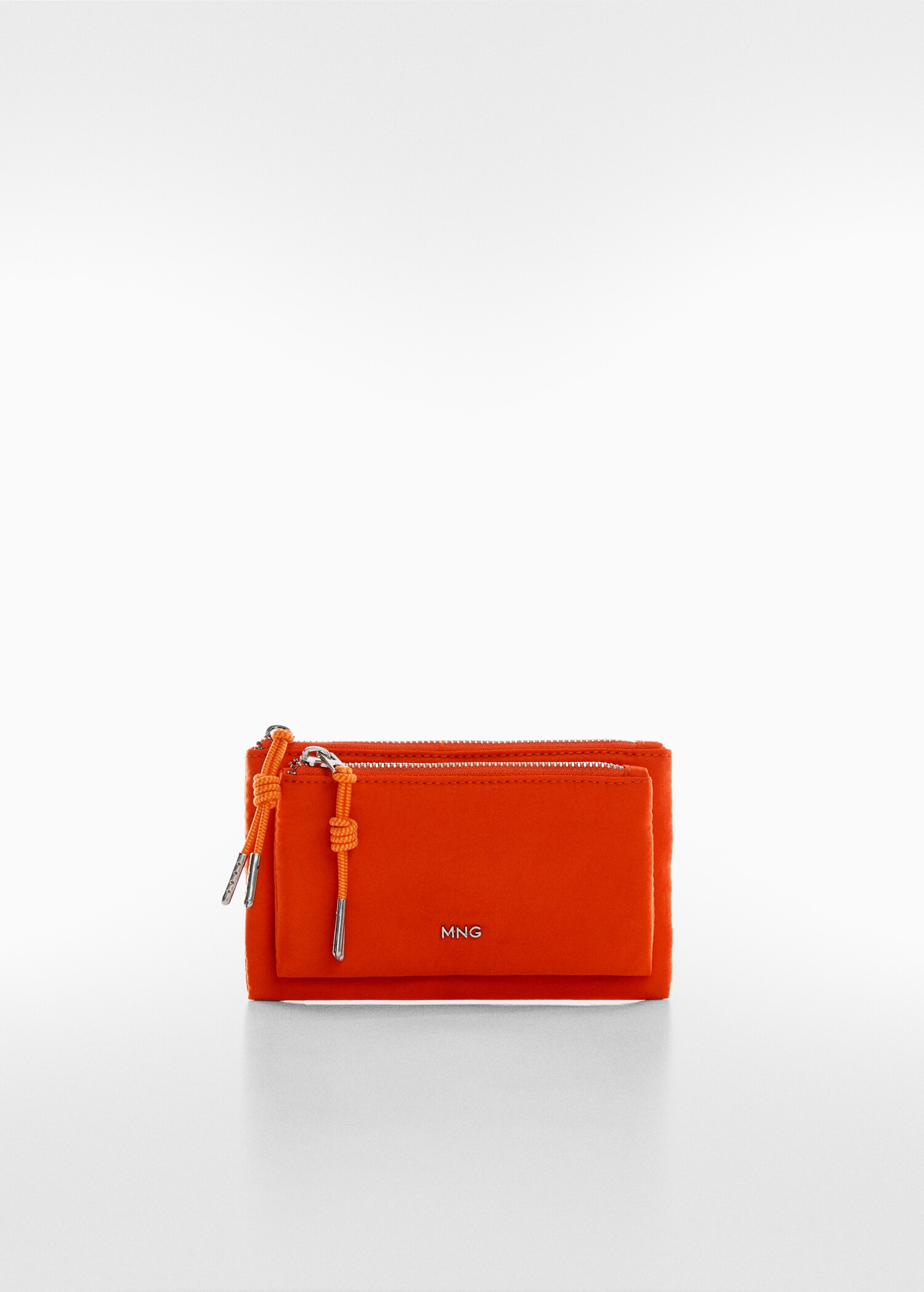 Nylon purse with double zip - Article without model