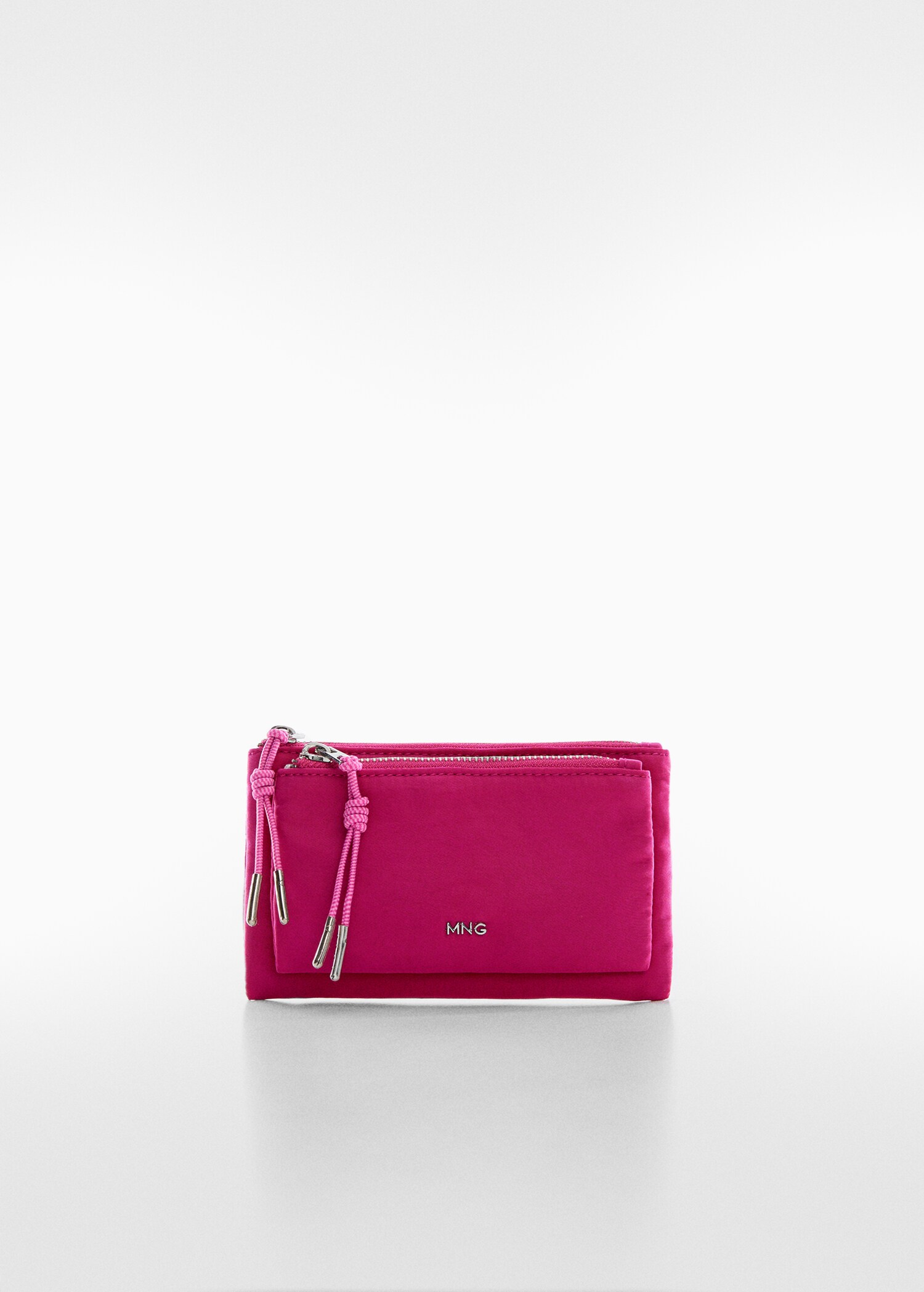 Nylon purse with double zip - Article without model