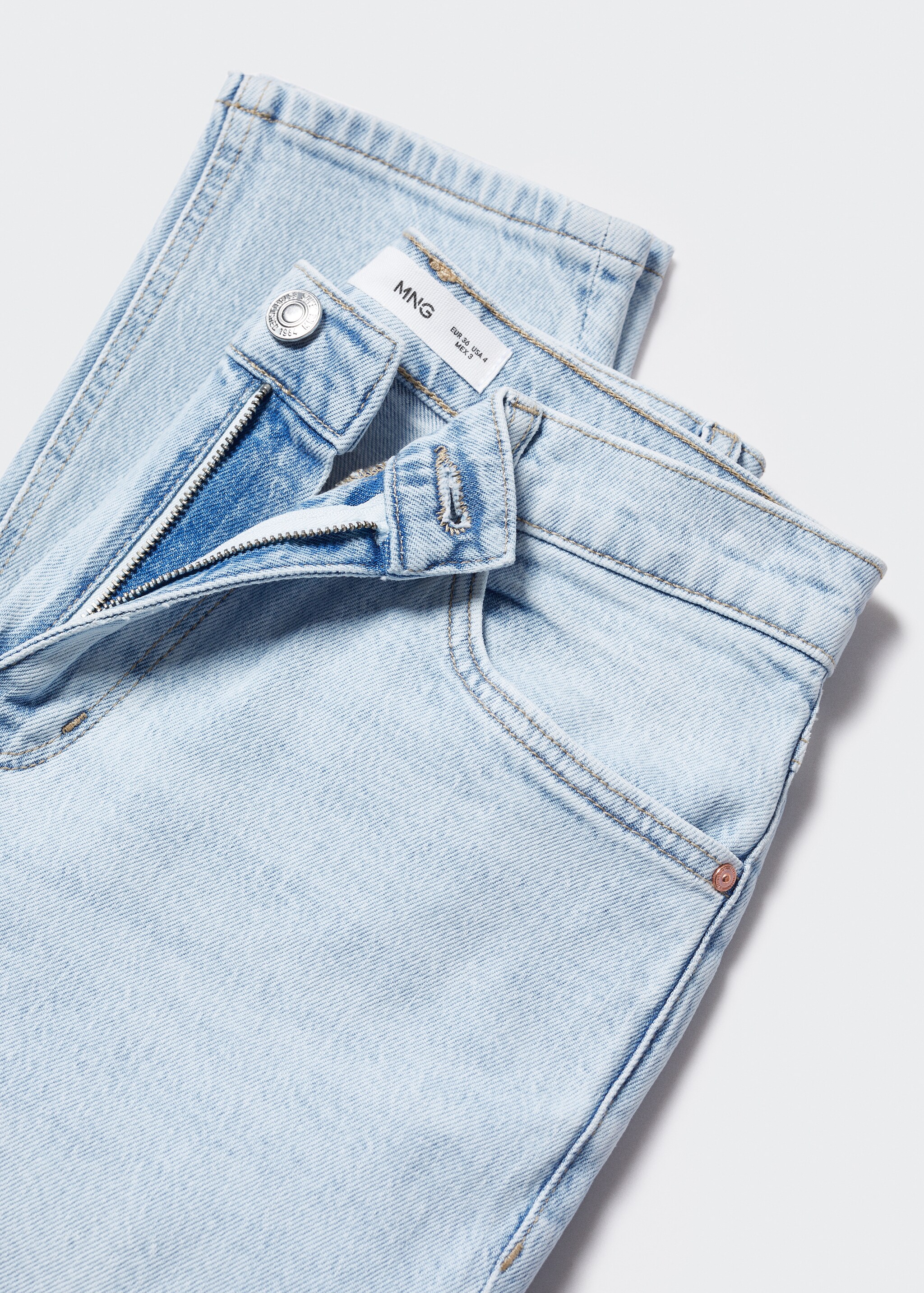 Mom comfort high-rise jeans - Details of the article 8