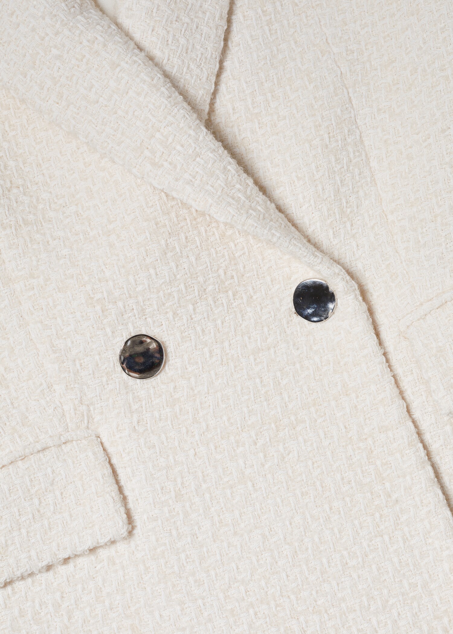 Buttons tweed blazer - Details of the article 8