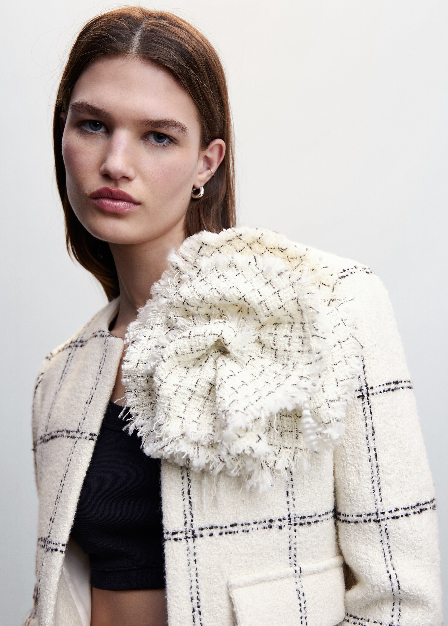 Veste tweed maxifleur - Détail de l'article 1