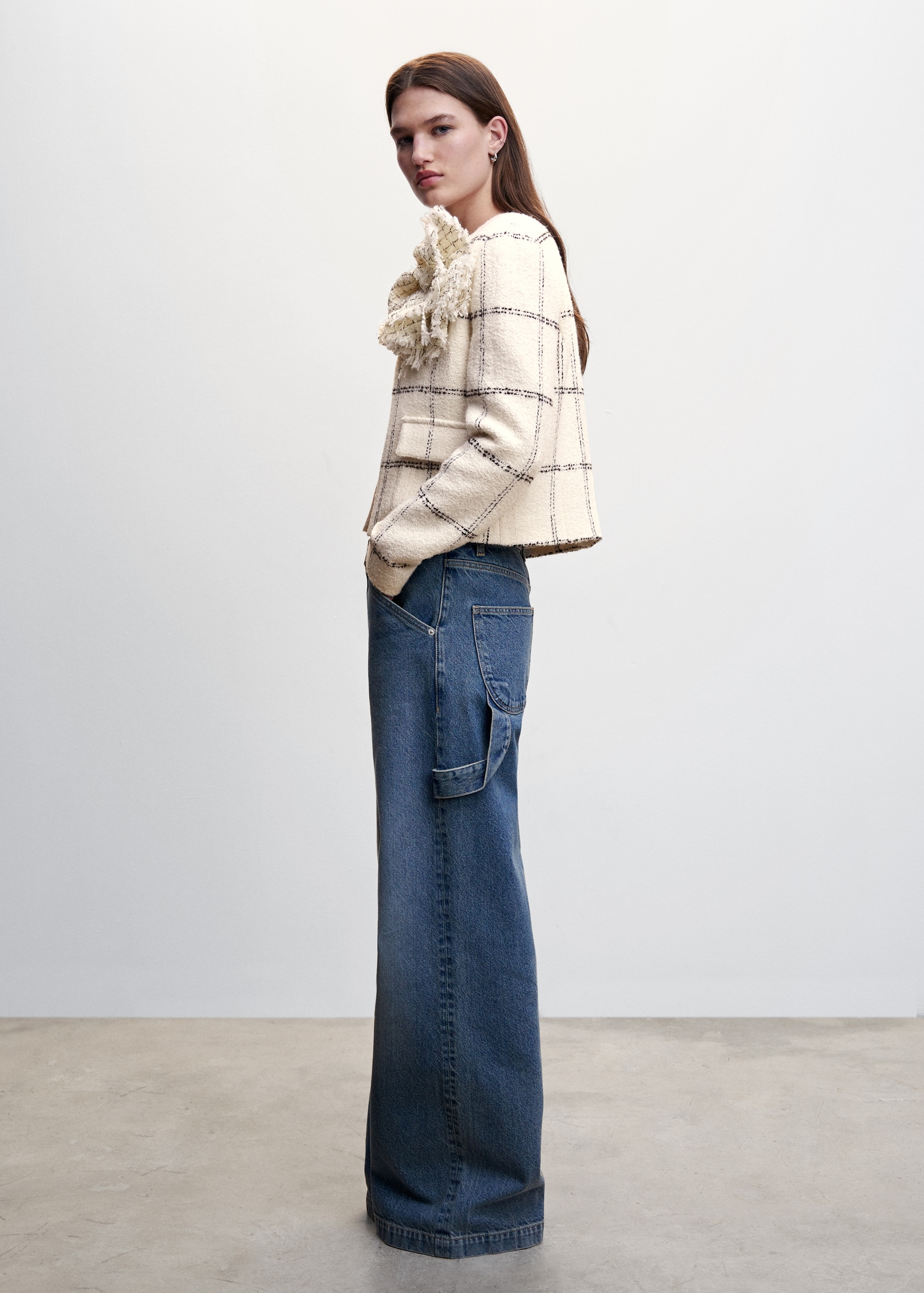 Veste tweed maxifleur - Détail de l'article 4