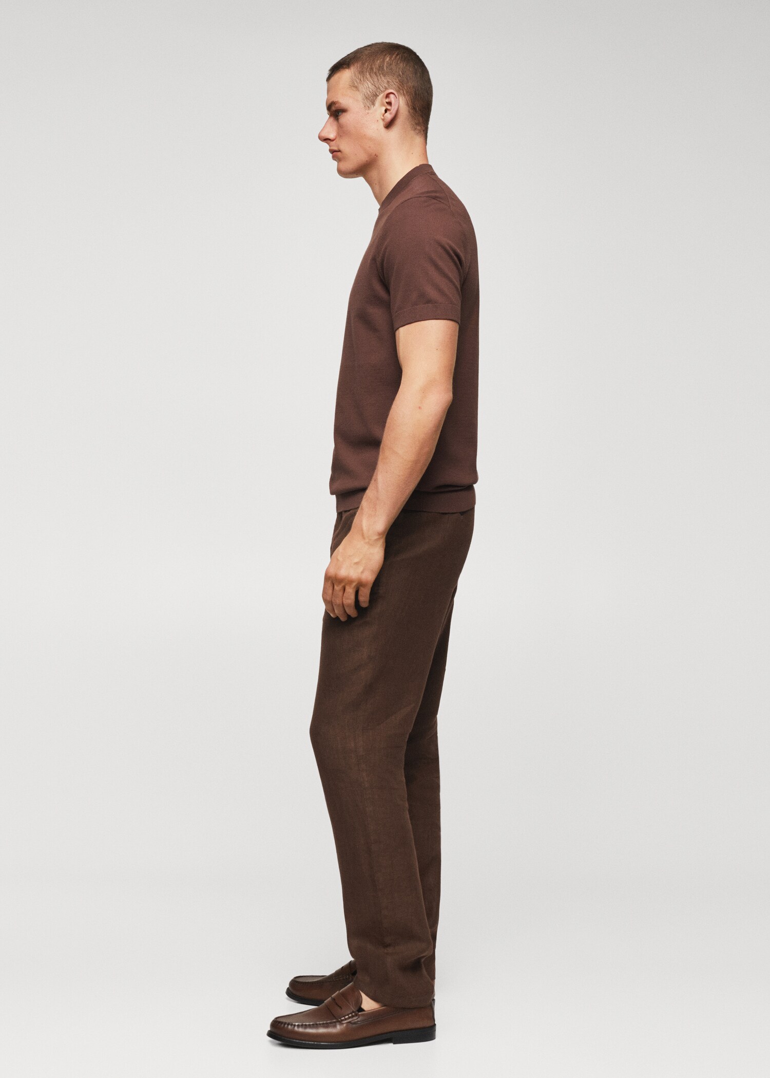 Fine-knit T-shirt - Details of the article 2
