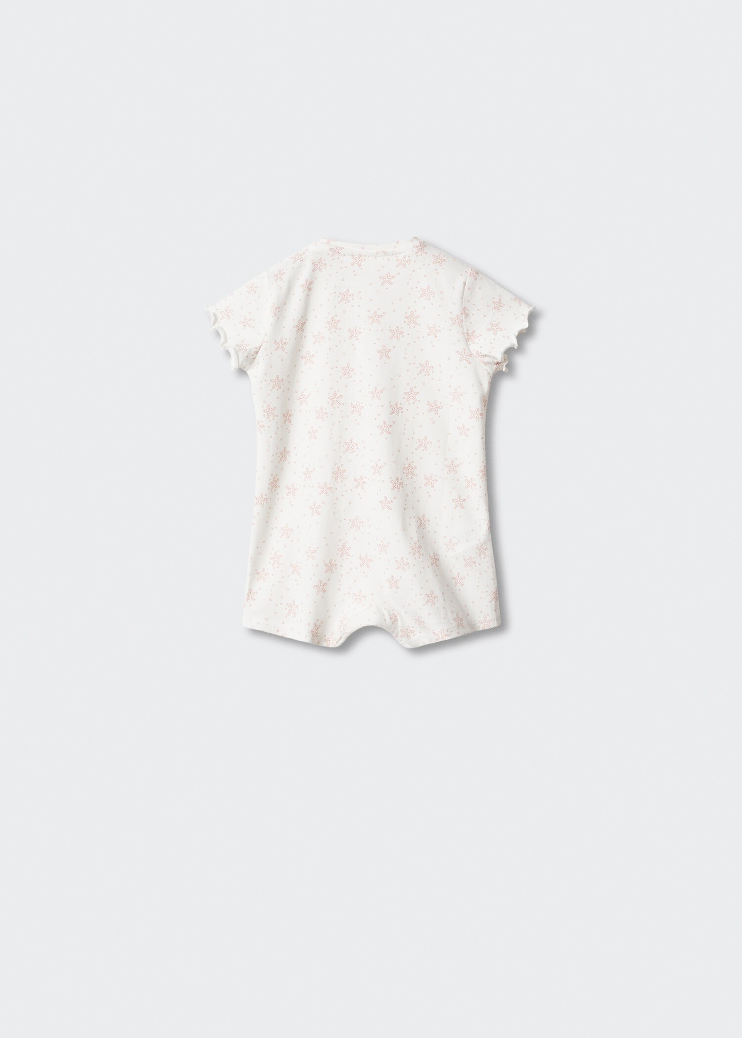 Star print pyjamas - Reverse of the article
