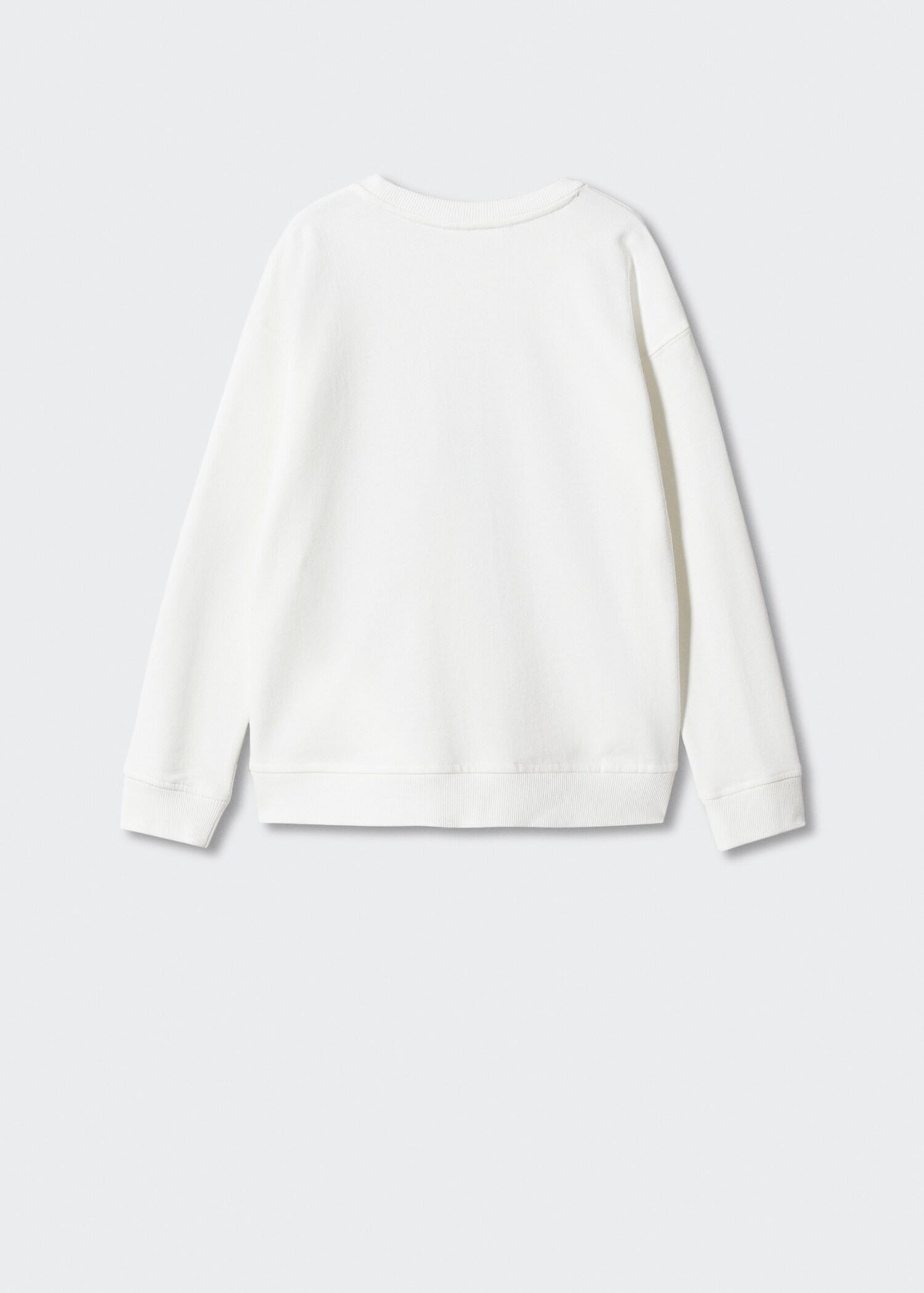 Sweat-shirt coton imprimé - Verso de l’article