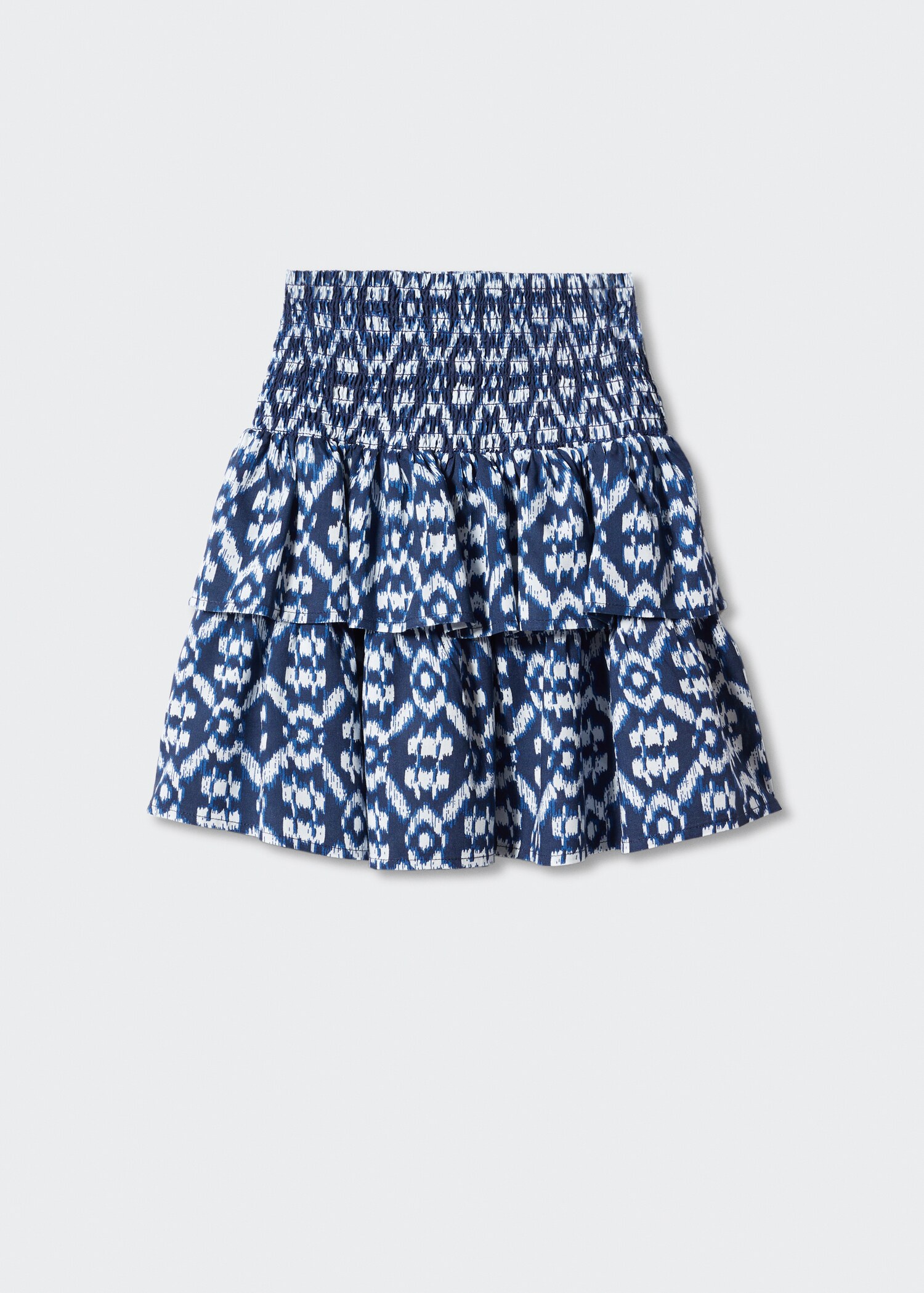 Falda estampada volantes - Reverso del artículo