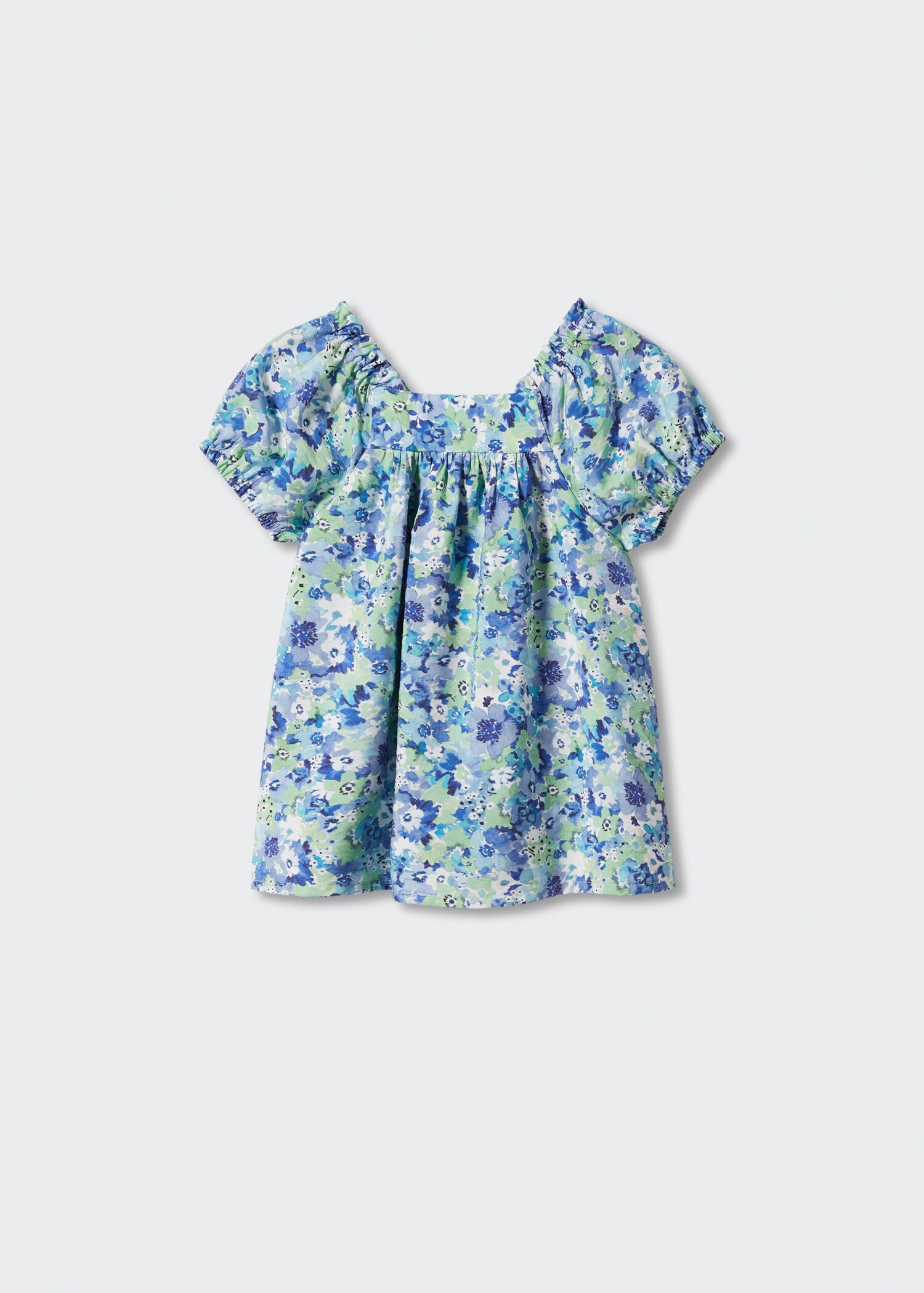 Floral print dress - Reverse of the article
