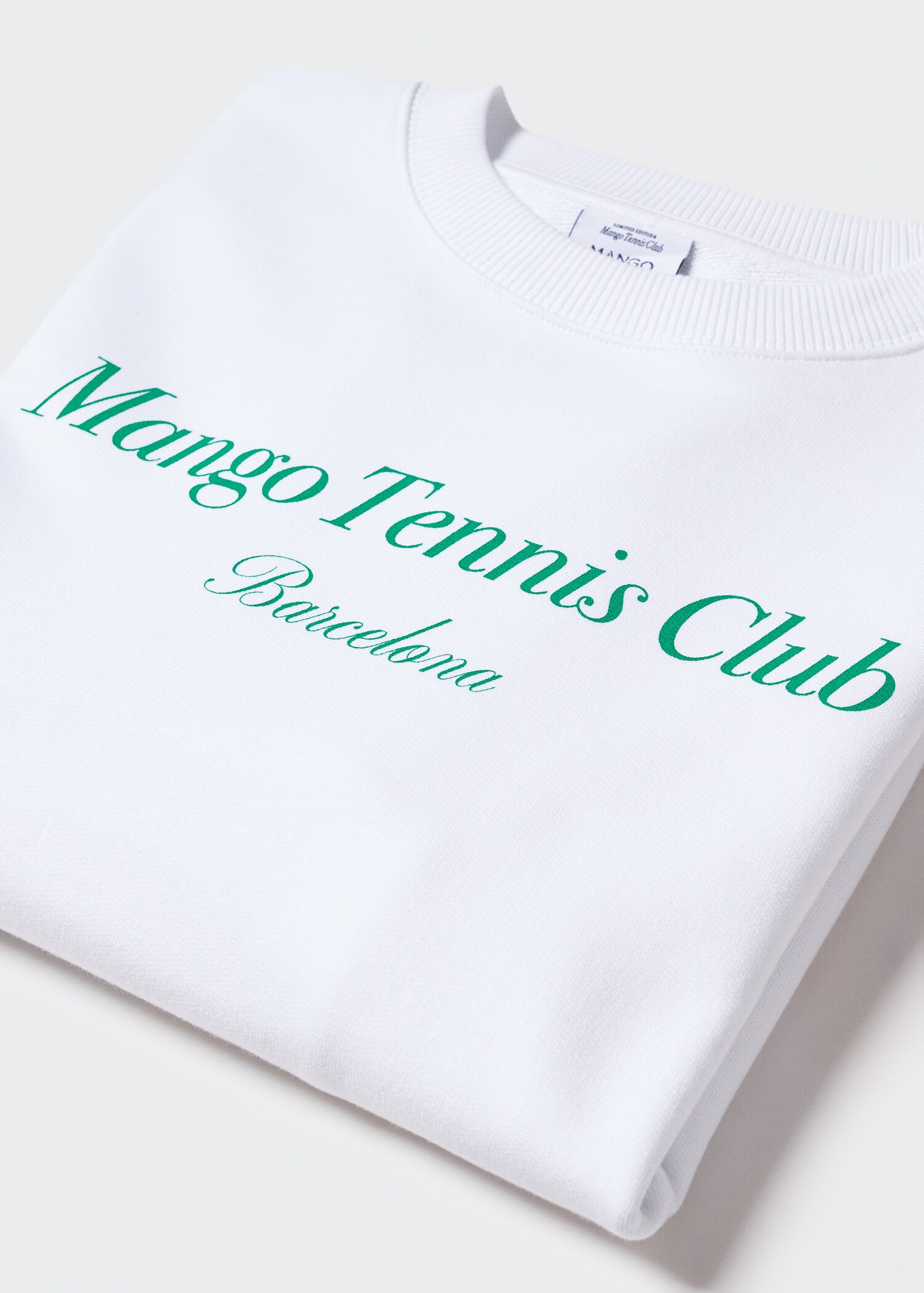 Logo cotton sweatshirt - Details of the article 8