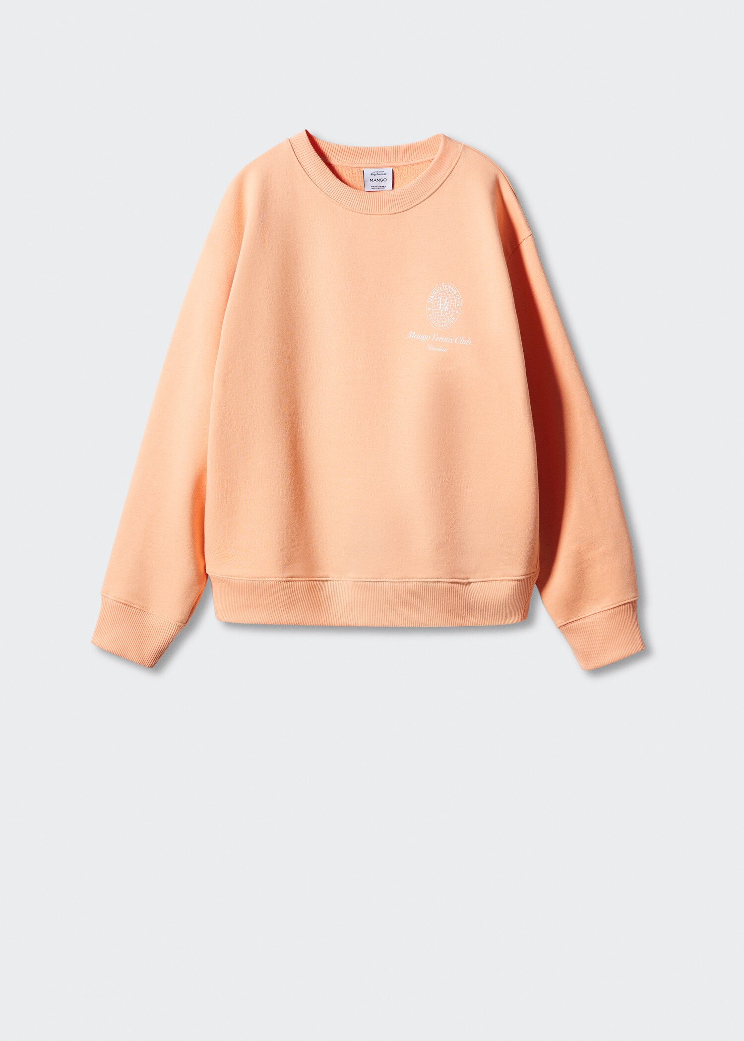 Logo cotton sweatshirt - Article without model
