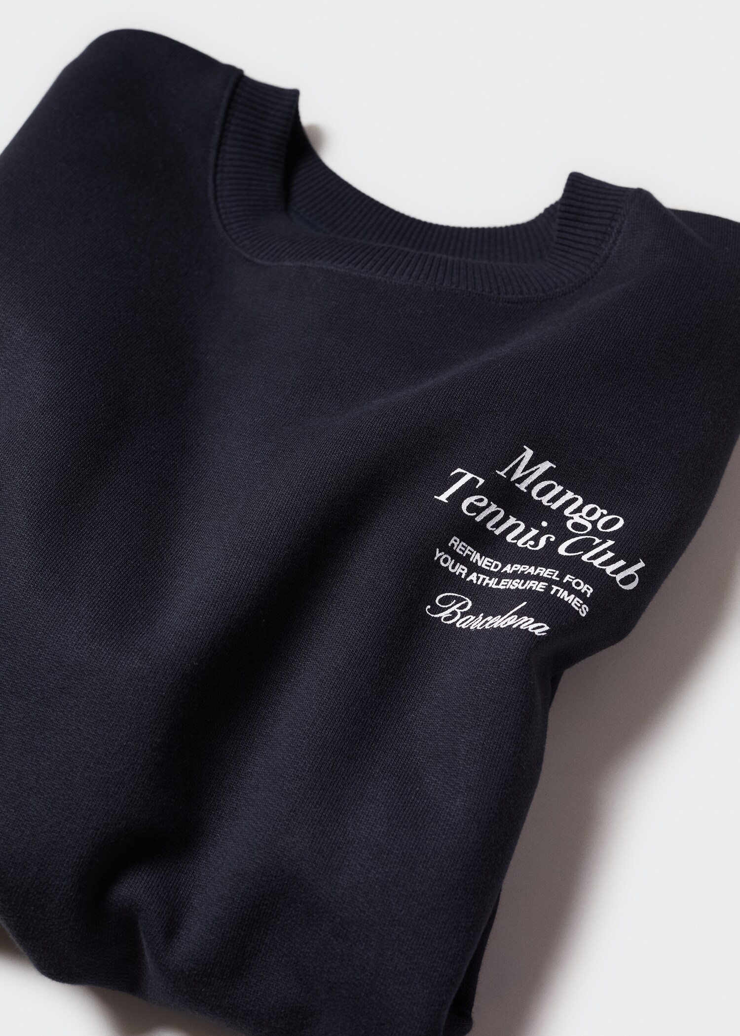 Logo cotton sweatshirt - Details of the article 8