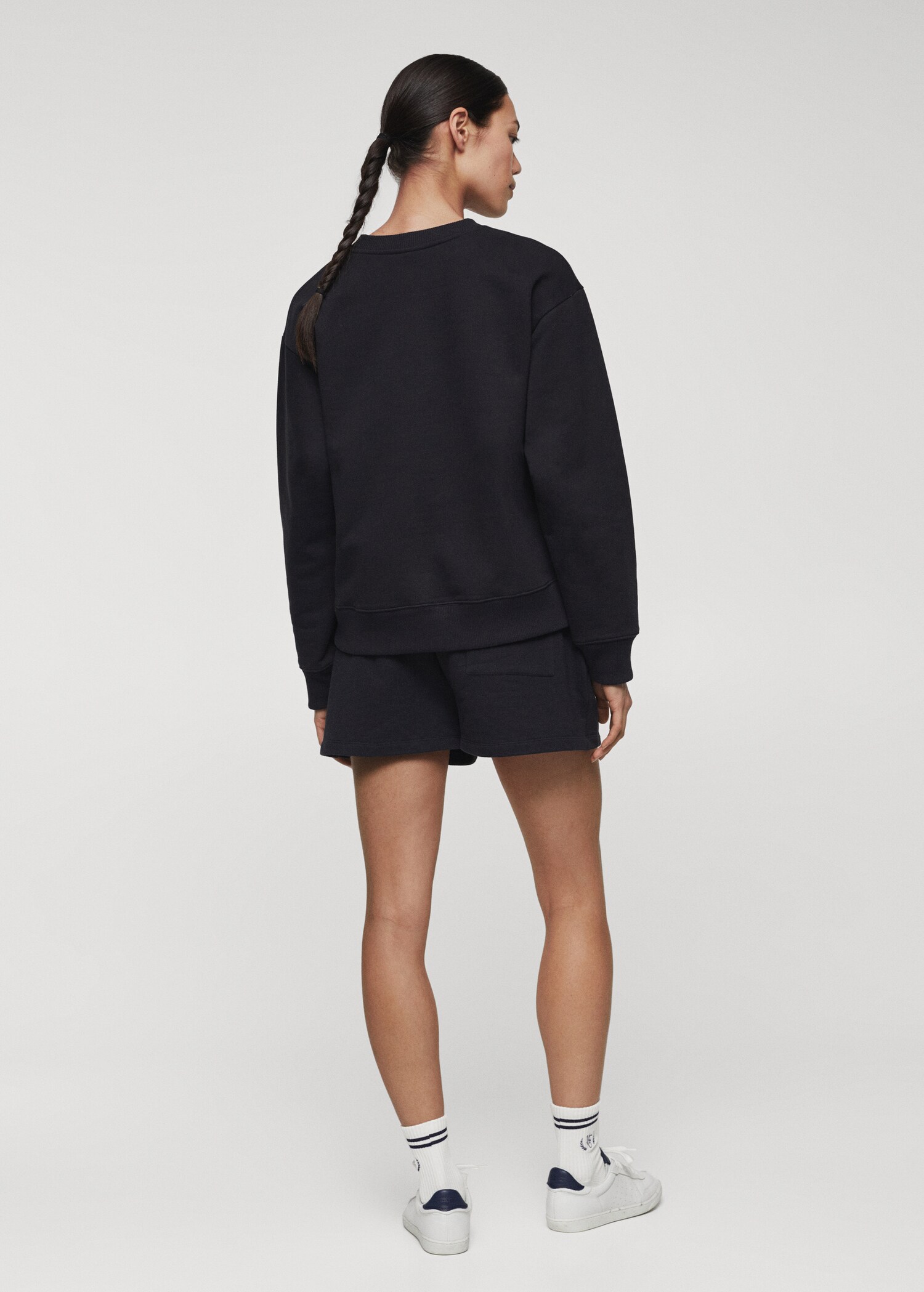 Logo cotton sweatshirt - Reverse of the article