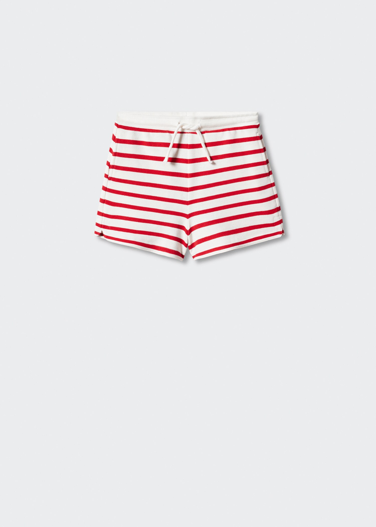 Cotton striped shorts - Article without model