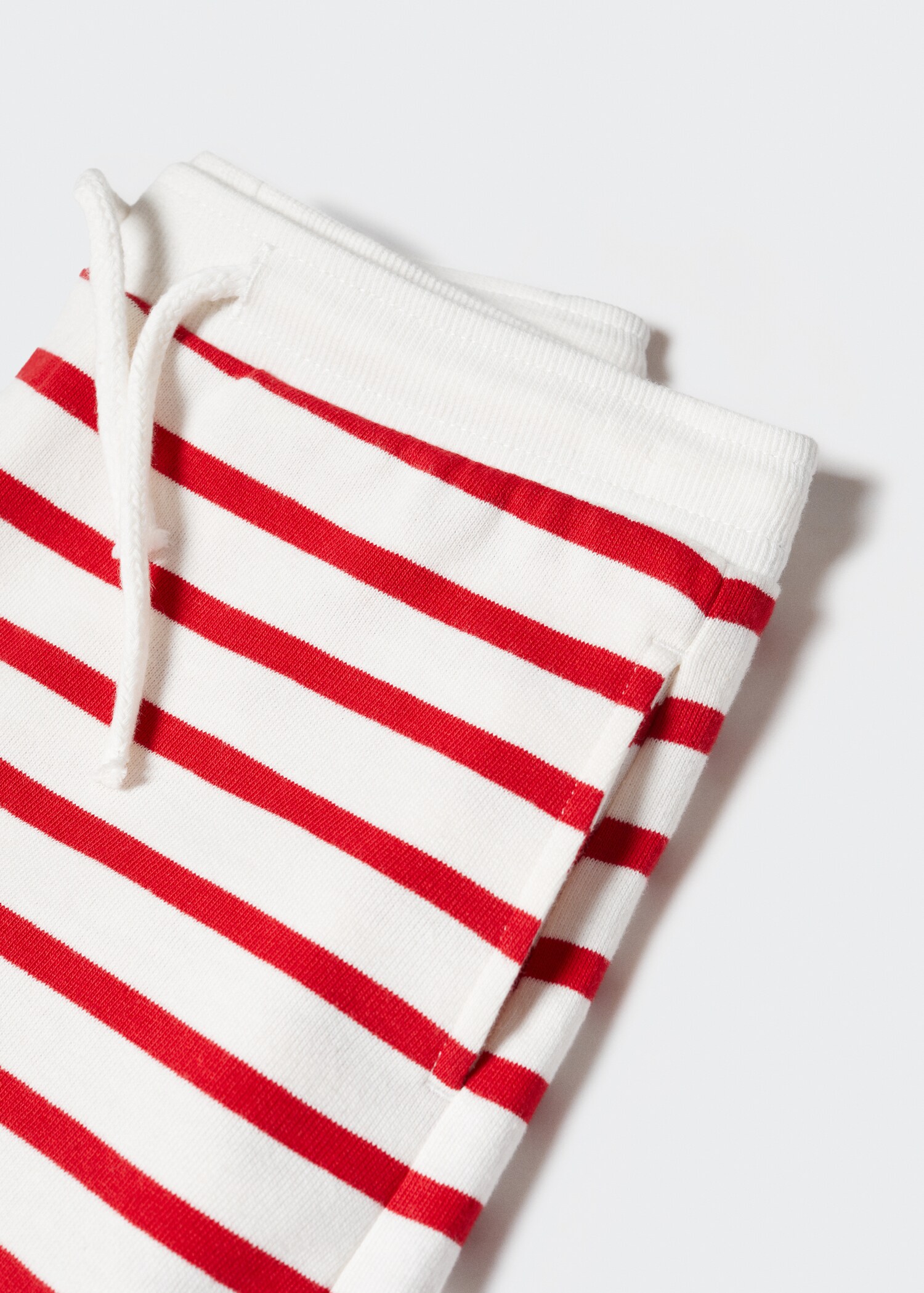 Cotton striped shorts - Details of the article 8