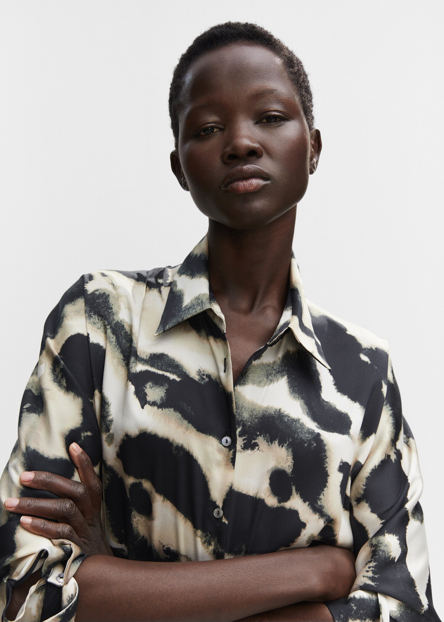 Camisa oversize estampada - Detalle del artículo 1