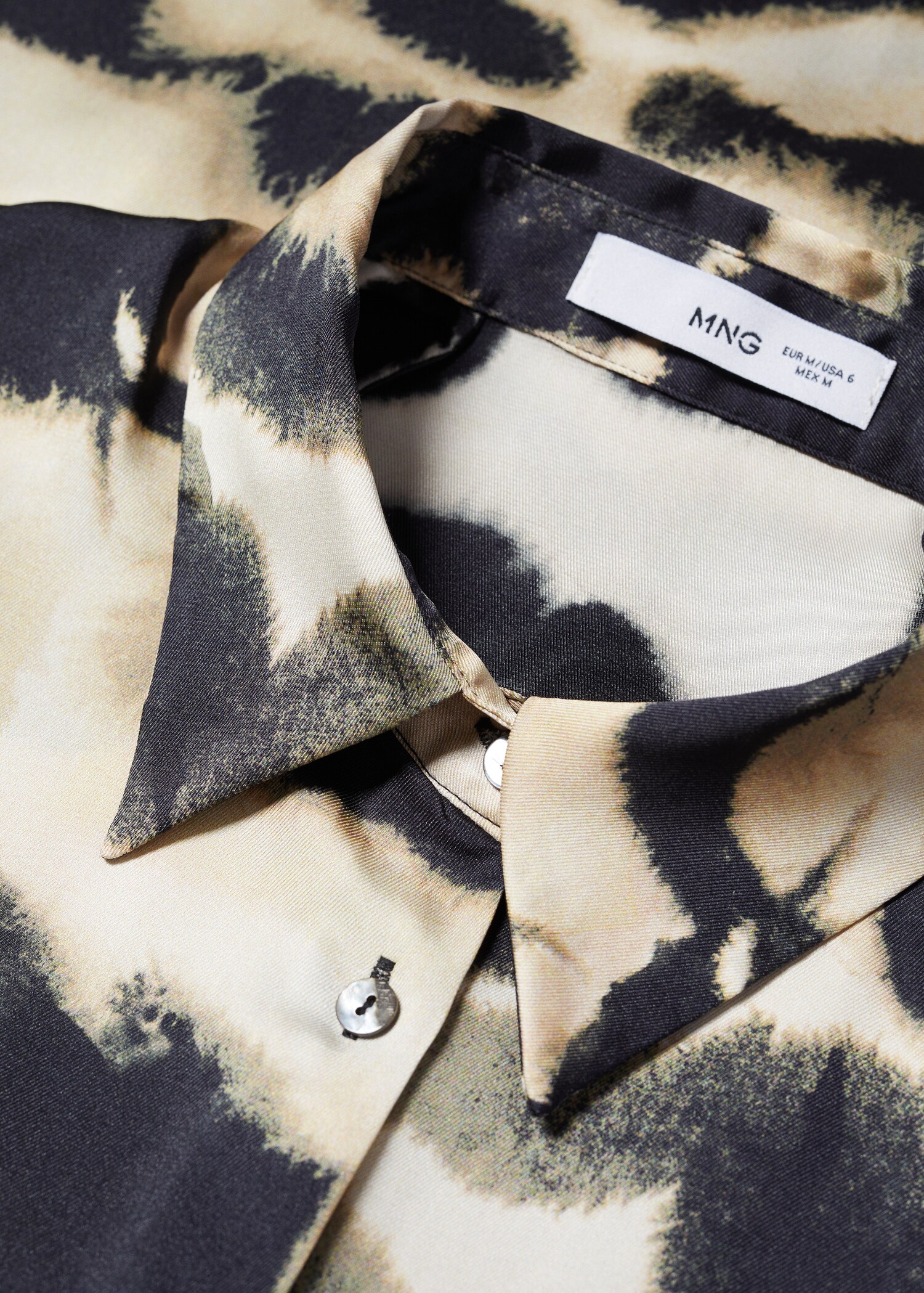 Camisa oversize estampada - Detalle del artículo 8