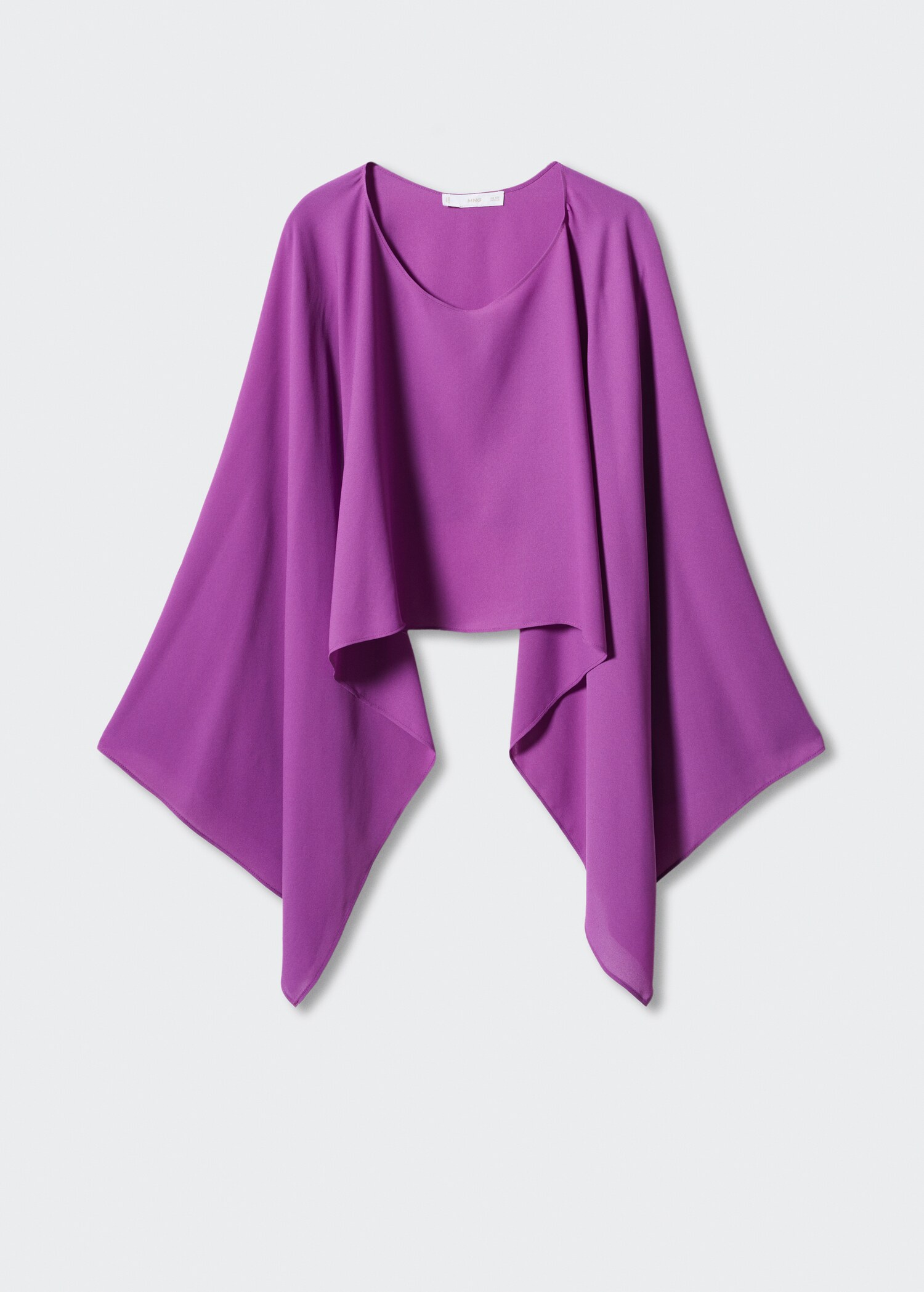 Flowing cape blouse - Article without model