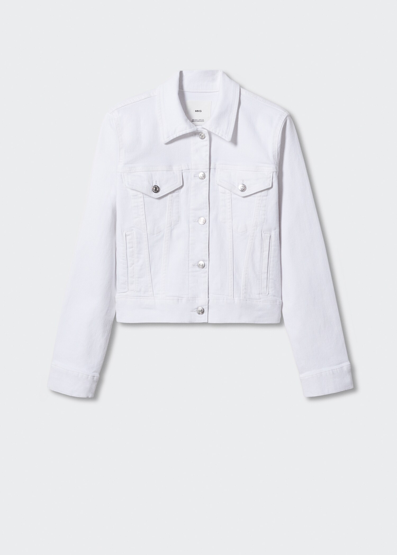 Pocketed denim jacket - Article without model