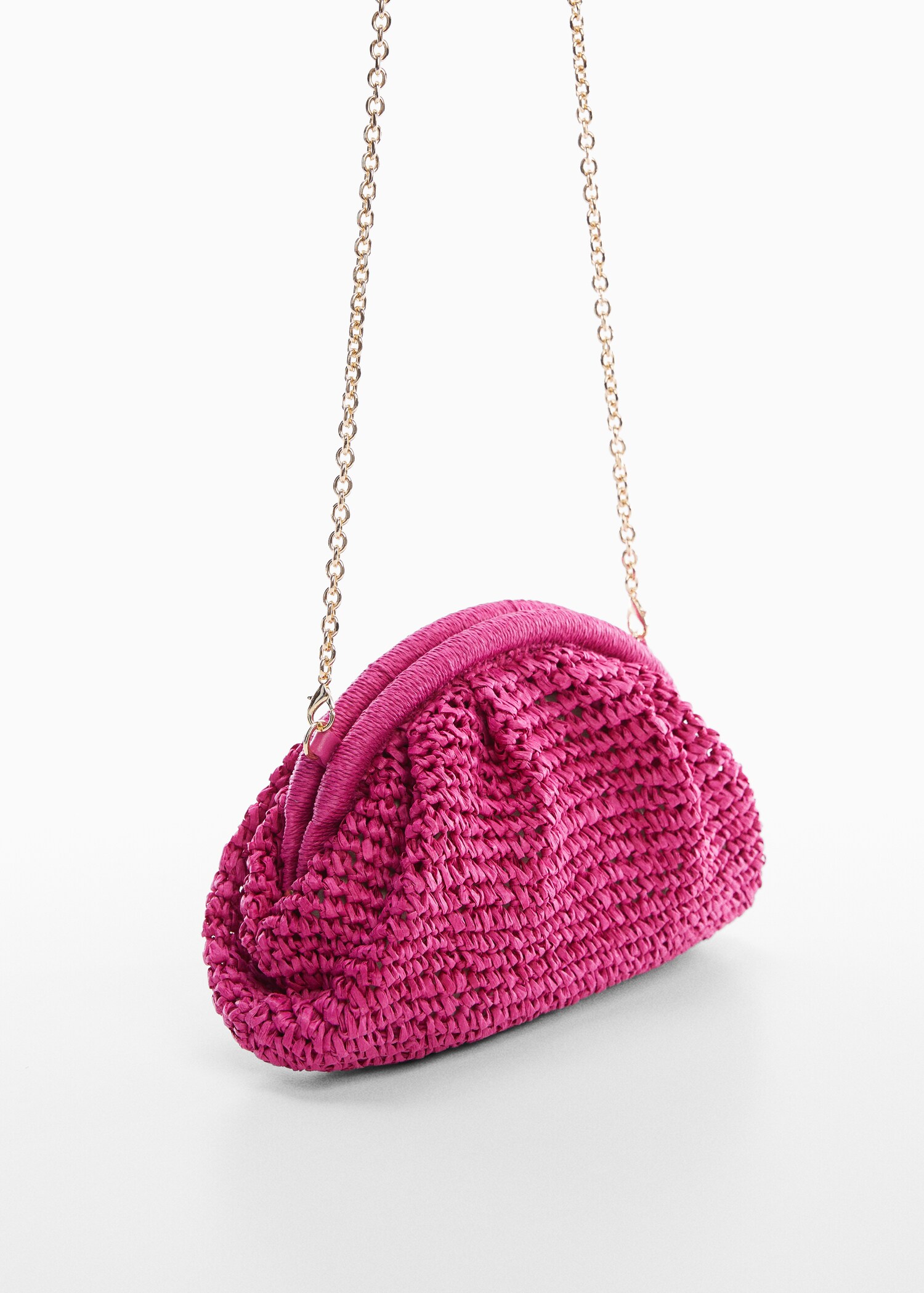 Bolso mano fibra natural - Plano medio