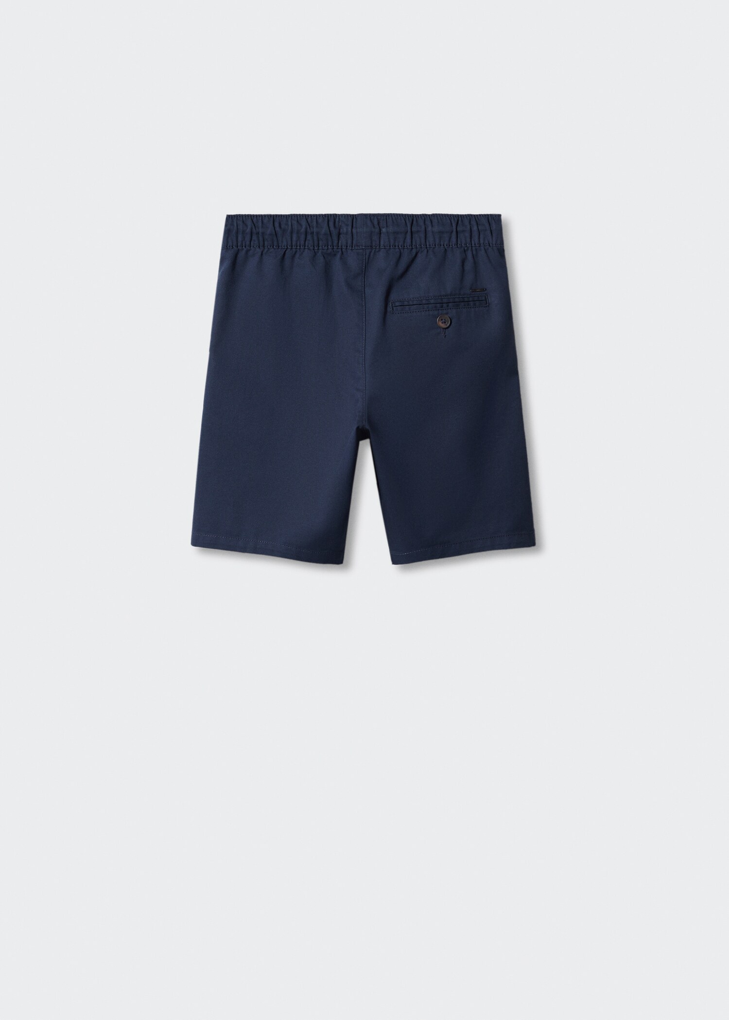 Baumwoll-Bermudashorts - Rückseite des Artikels