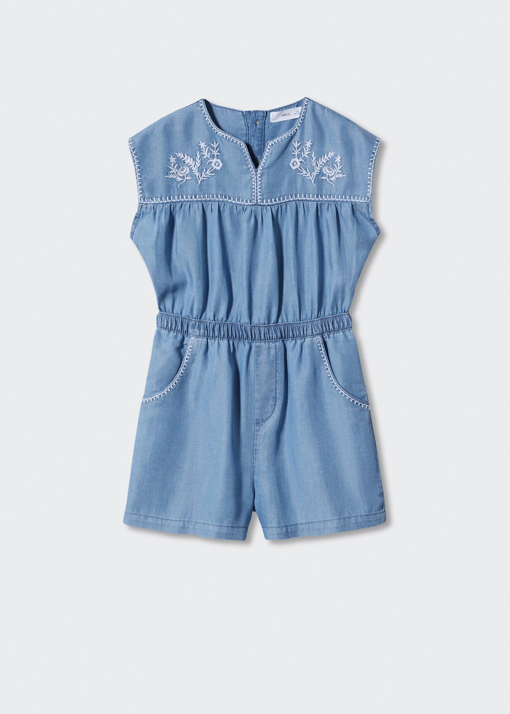 Distressed romper on sale