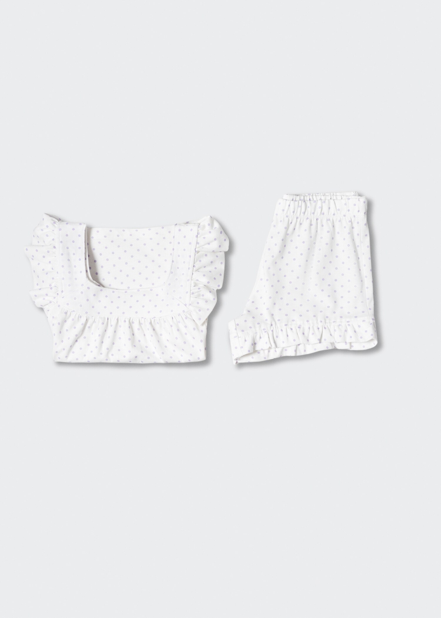 Short polka-dot pyjamas - Article without model