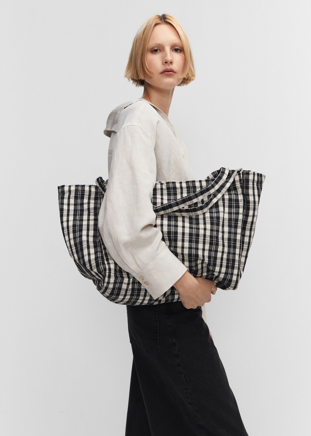 Bolso cuadros vichy sale
