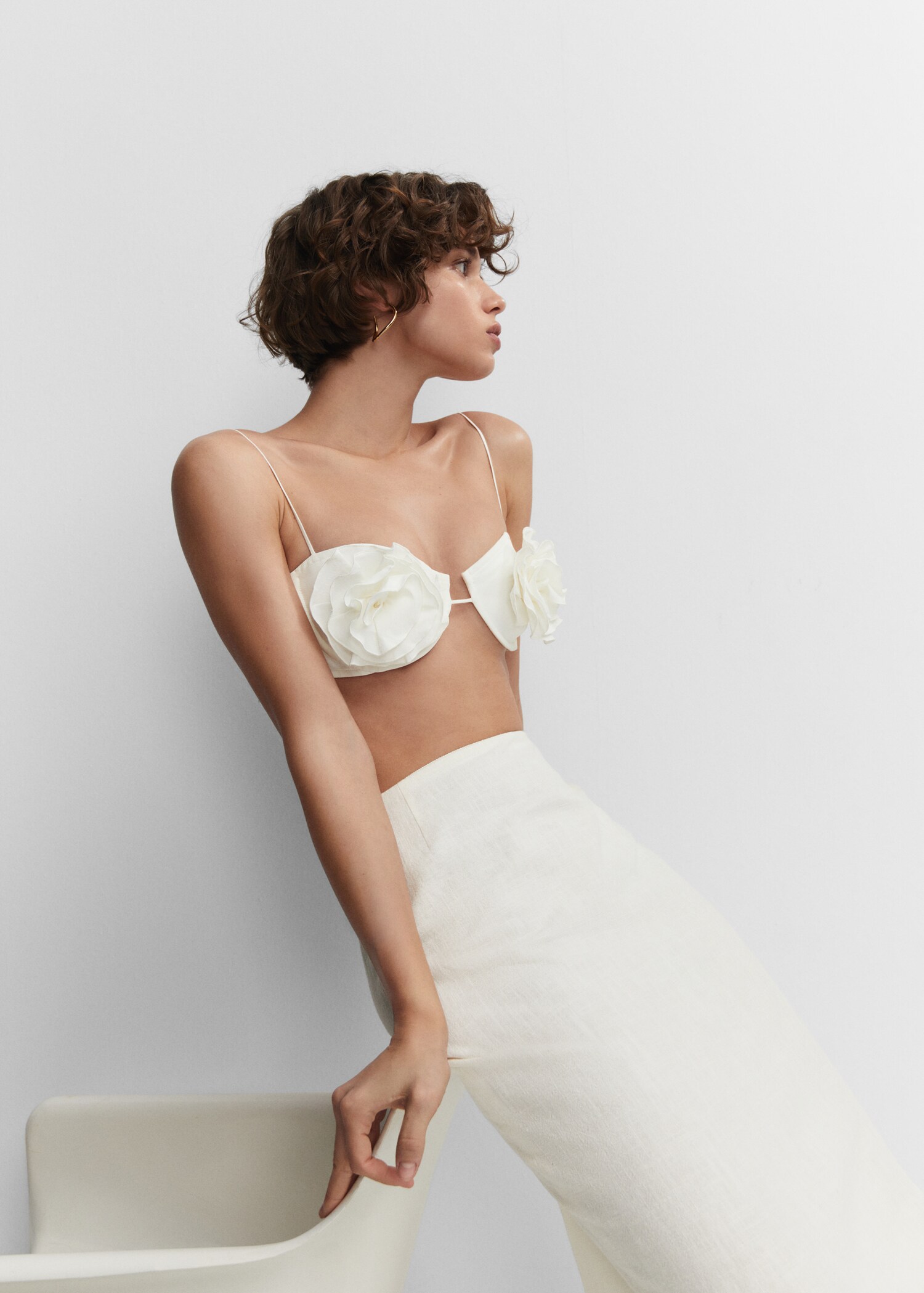 Maxi-flower top - Details of the article 2