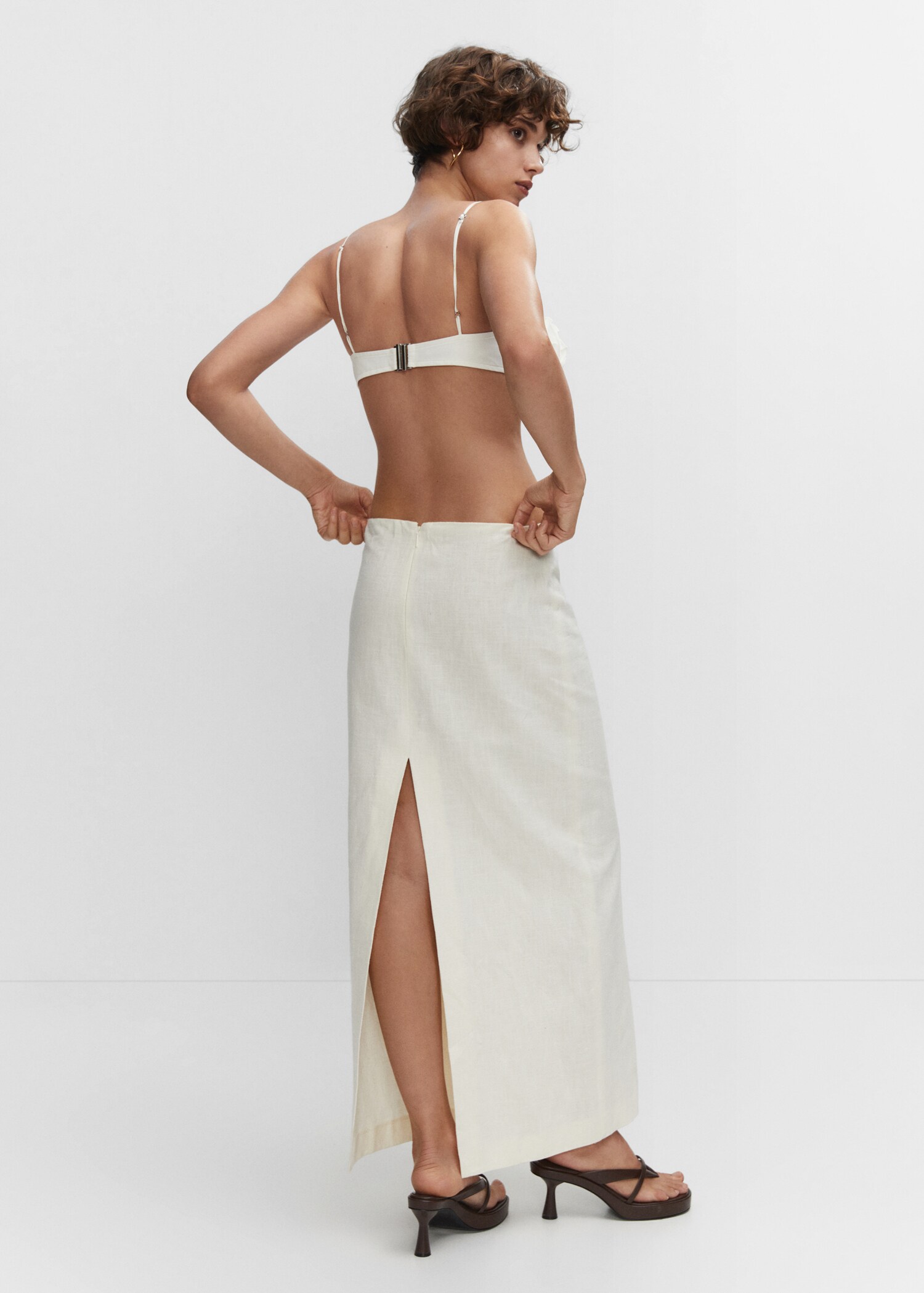 Maxi-flower top - Reverse of the article
