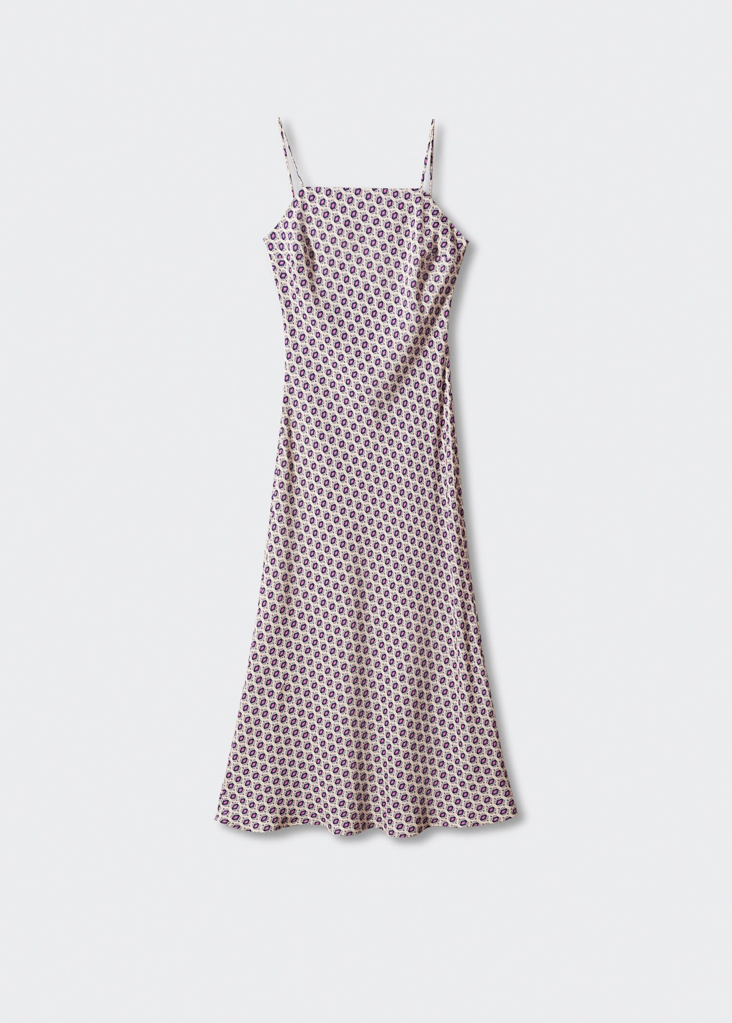 Rochie lungă imprimată - Articol fără model