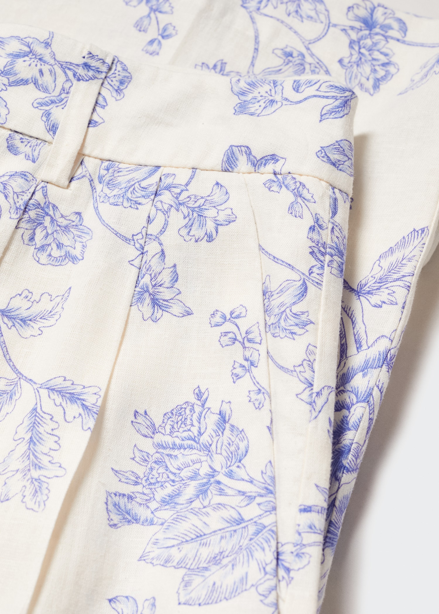 Pantalon lin imprimé - Détail de l'article 8