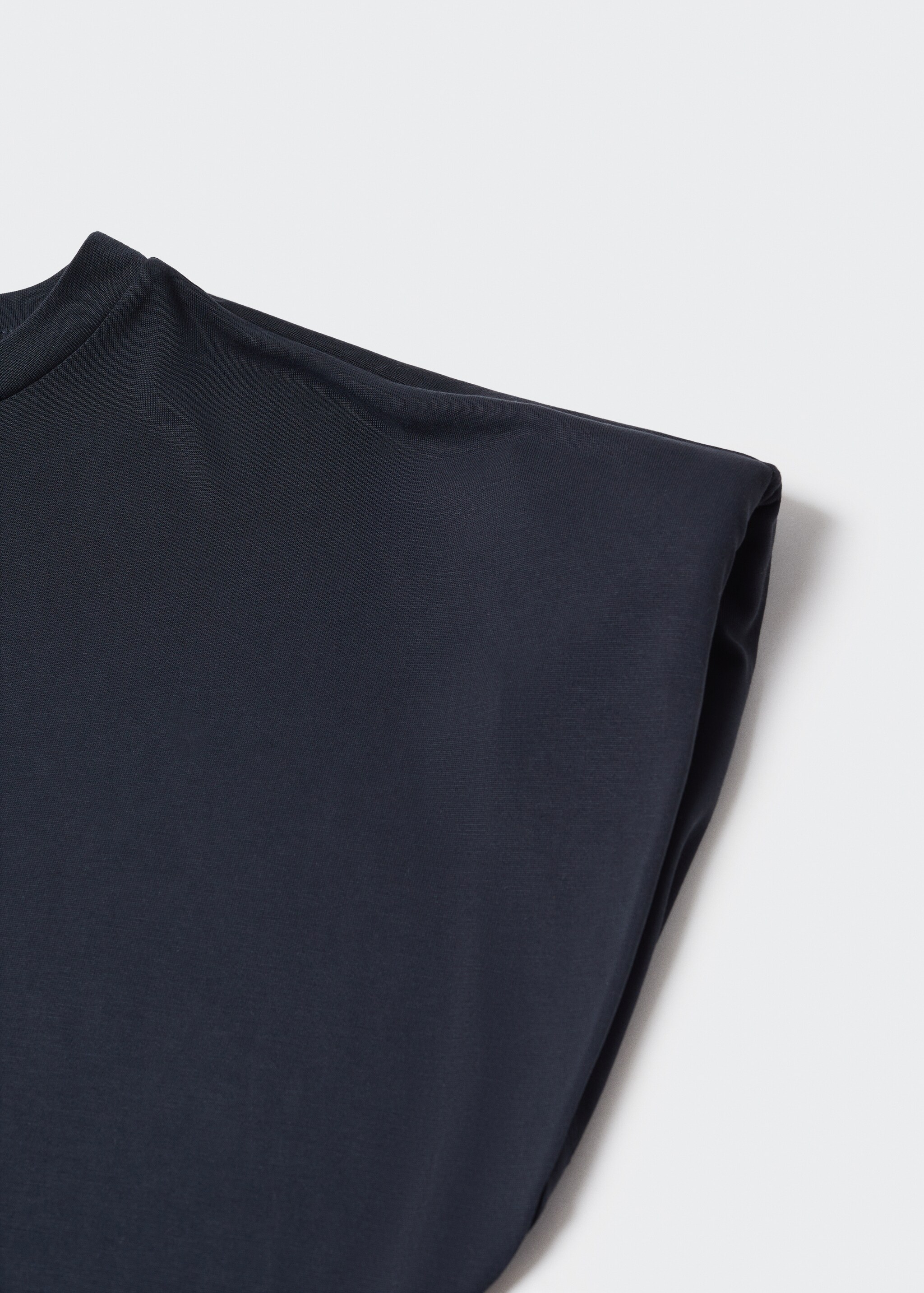 Oversized modal t-shirt - Details of the article 8