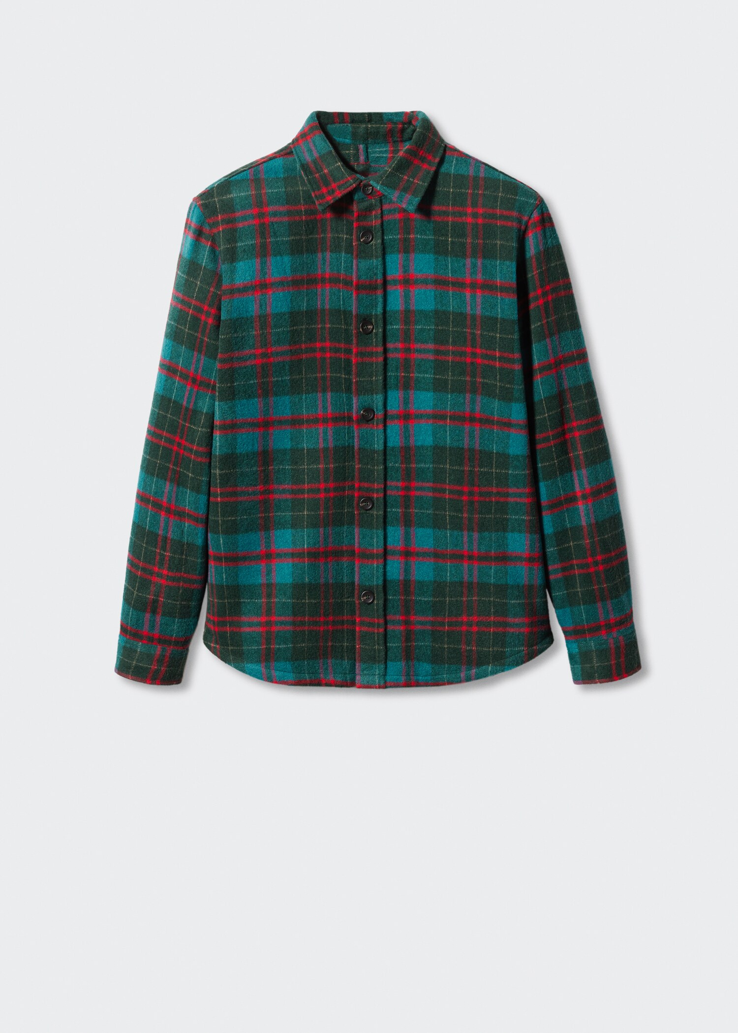 Checked flannel shirt - Article without model