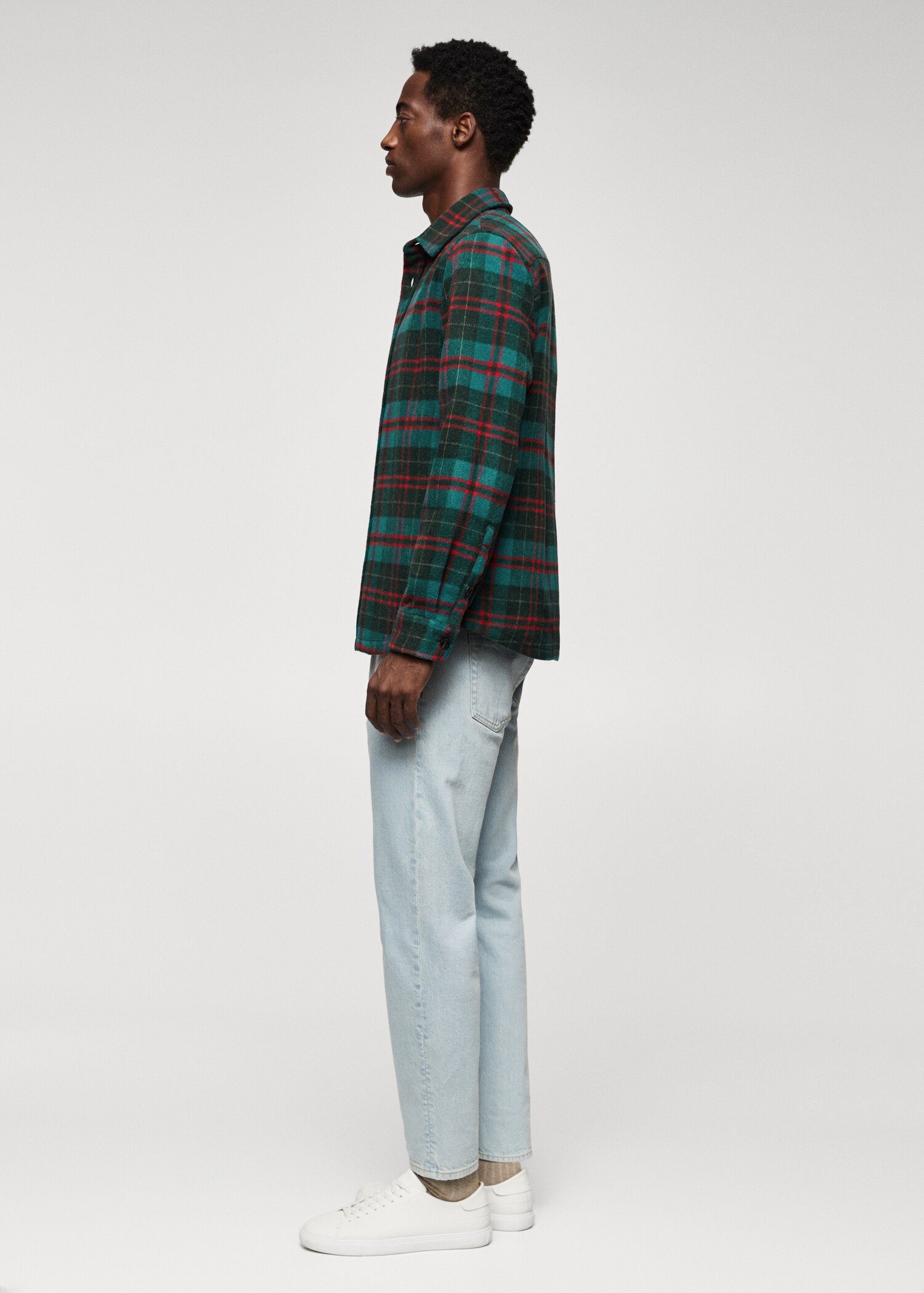 Checked flannel shirt - Details of the article 6