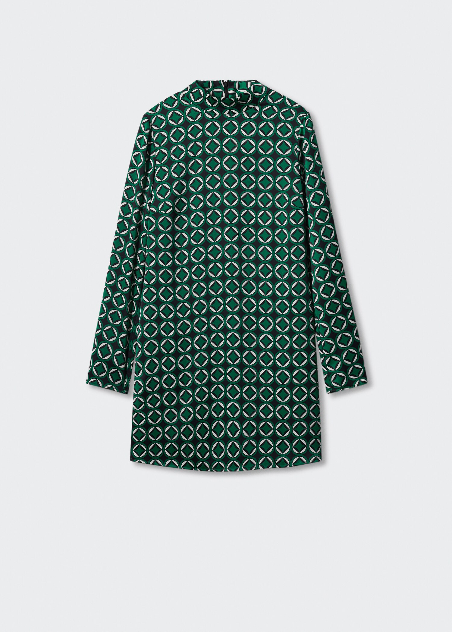 Vestido estampado retro - Artículo sin modelo