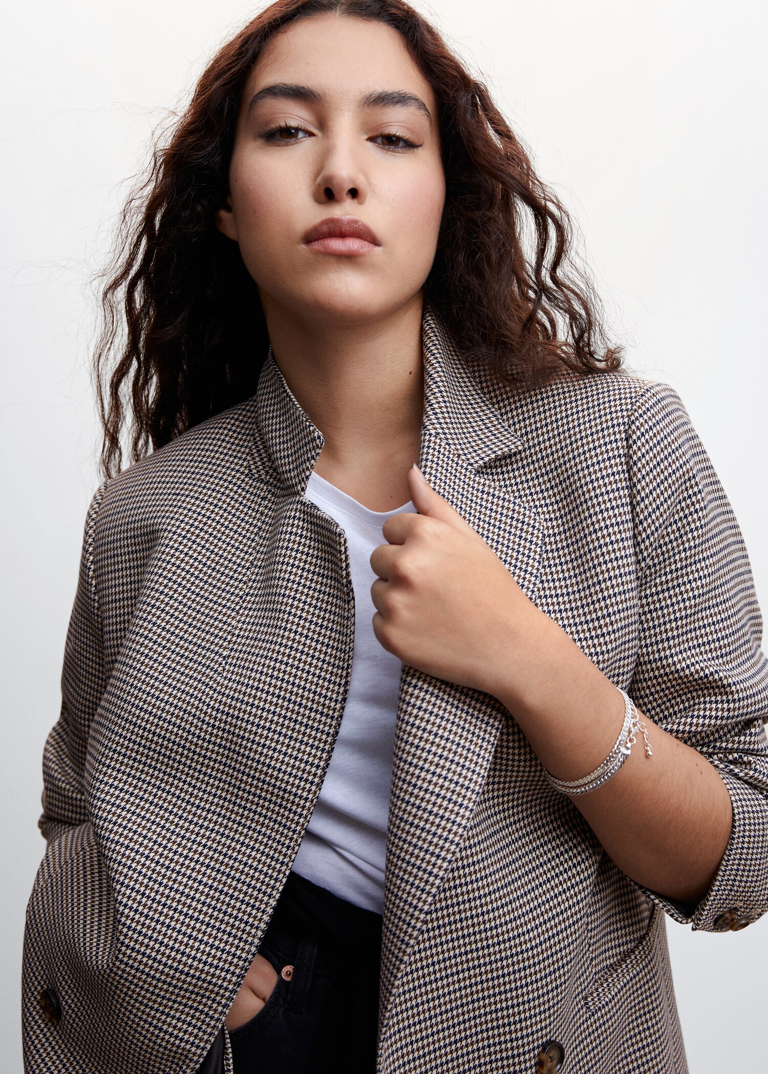 Veste croisée carreaux - Détail de l'article 4