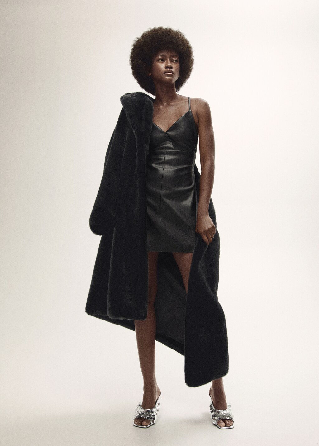 Black cross back dress discount