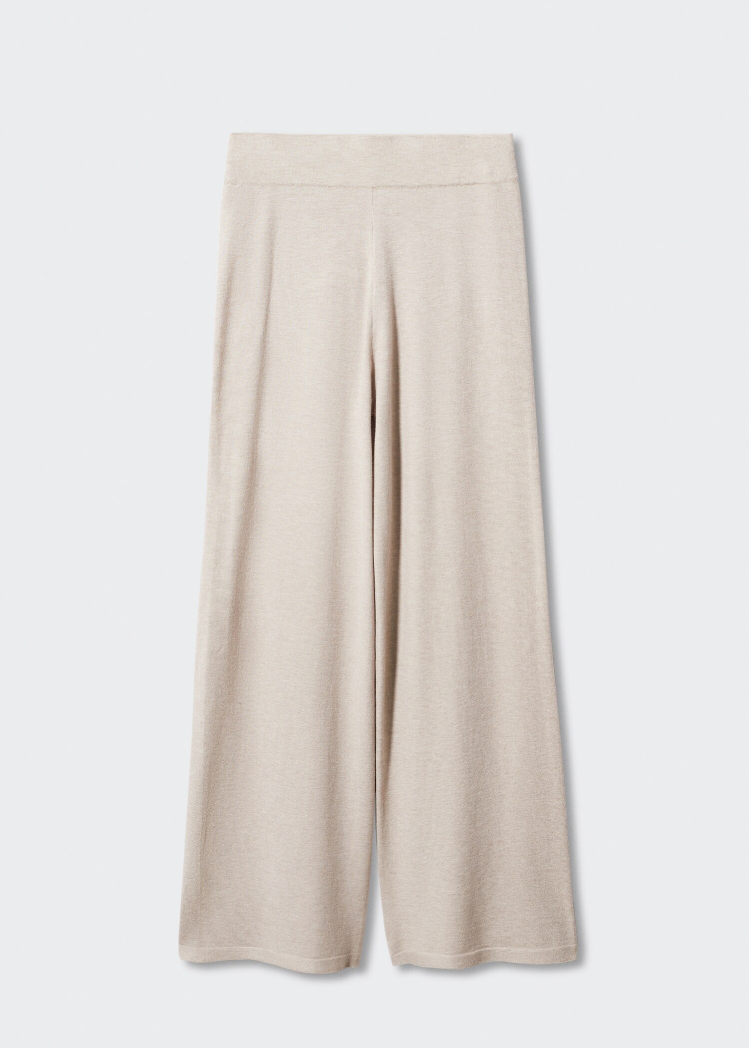 Knitted wideleg trousers - Article without model