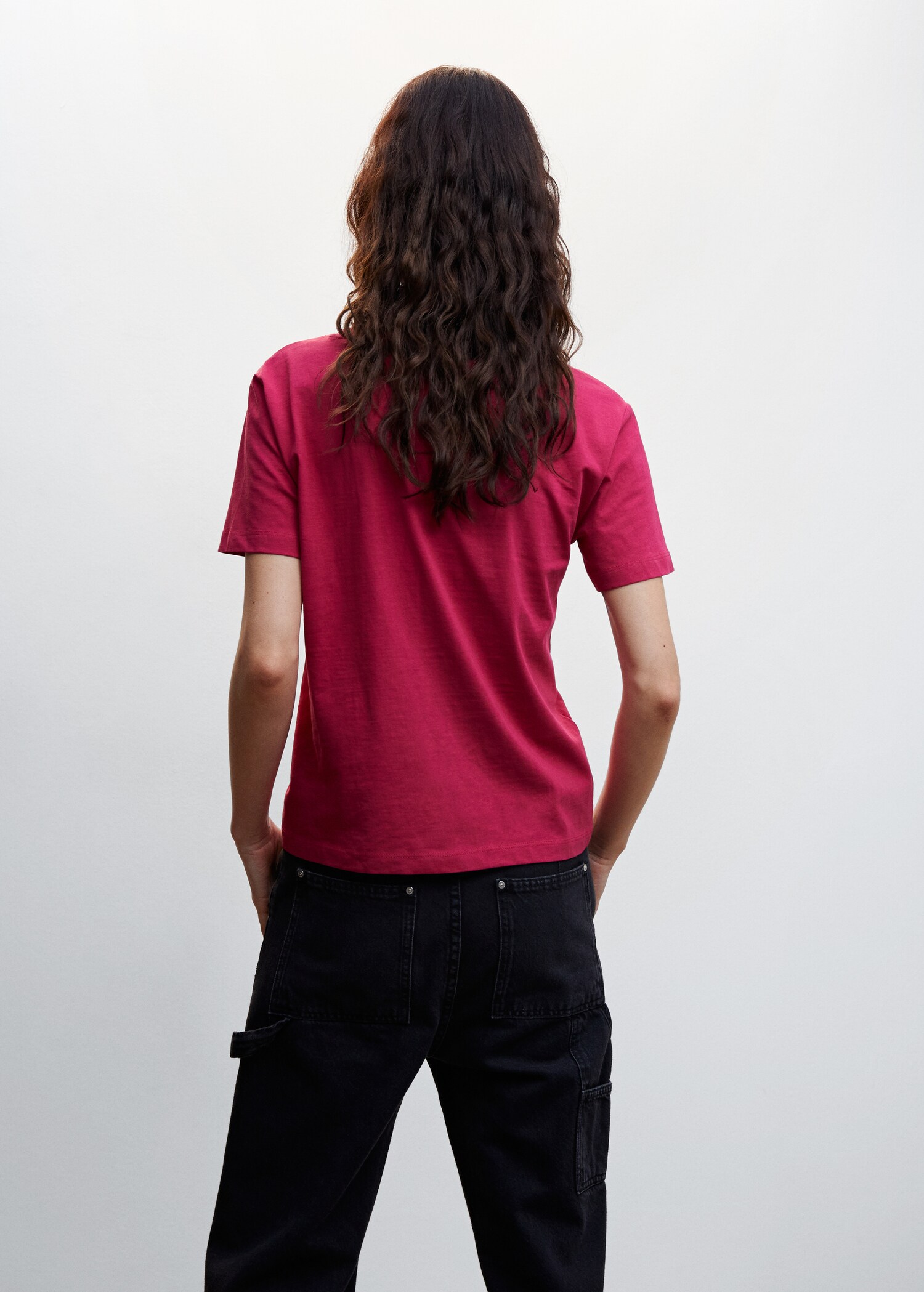 Camiseta básica algodón - Reverso del artículo