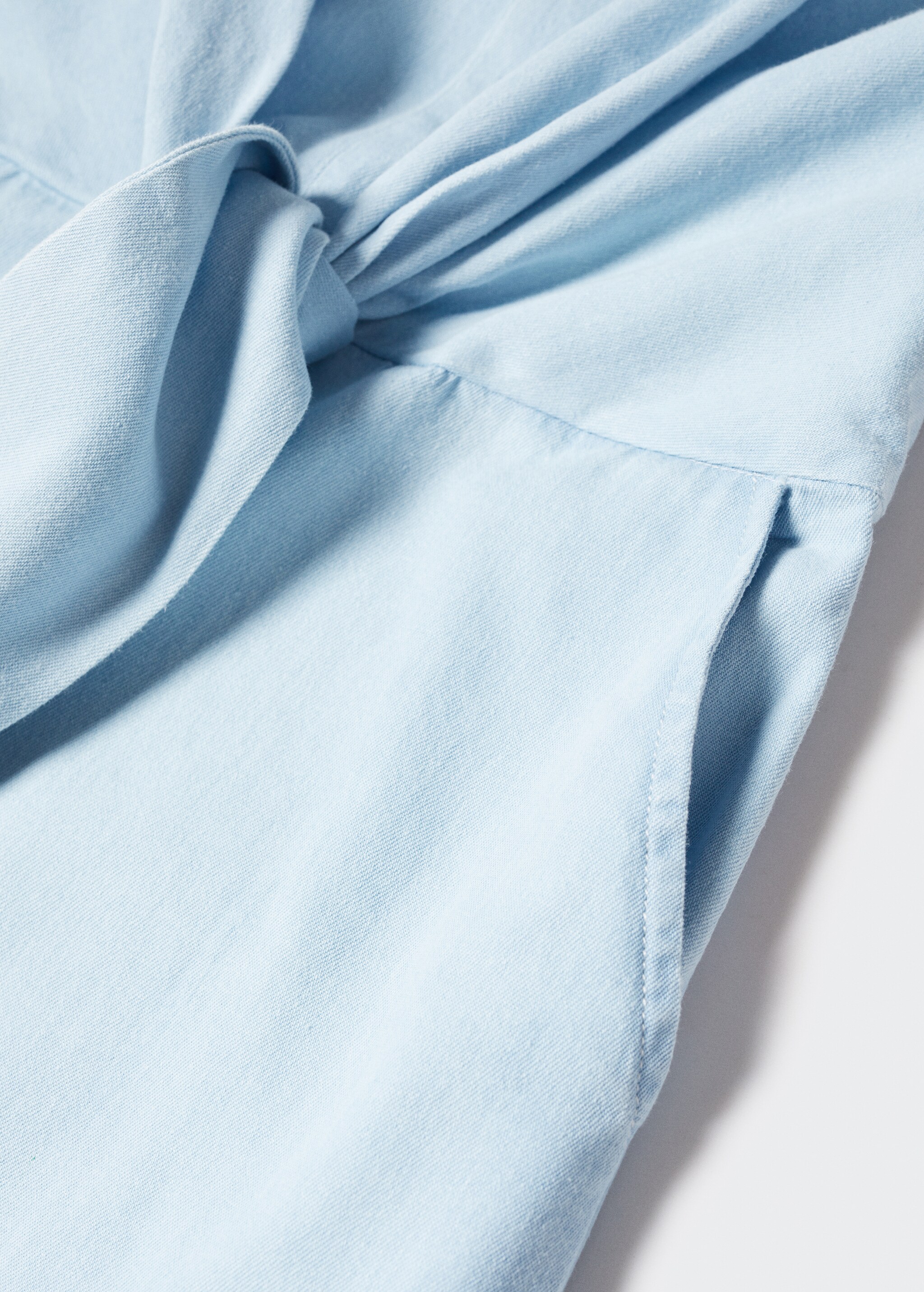 Tencel knot dress - Details of the article 8