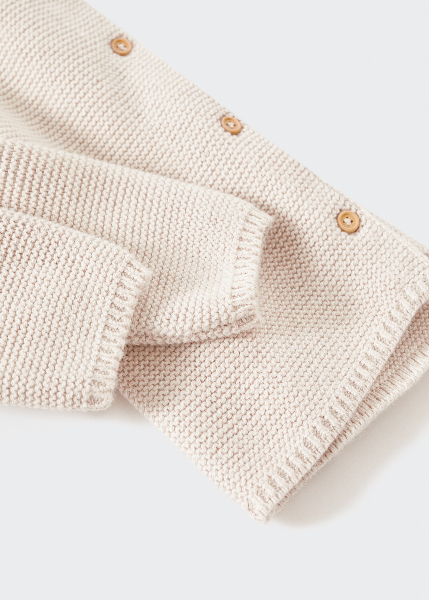 Strickjacke mit Kapuze - Detail des Artikels 8
