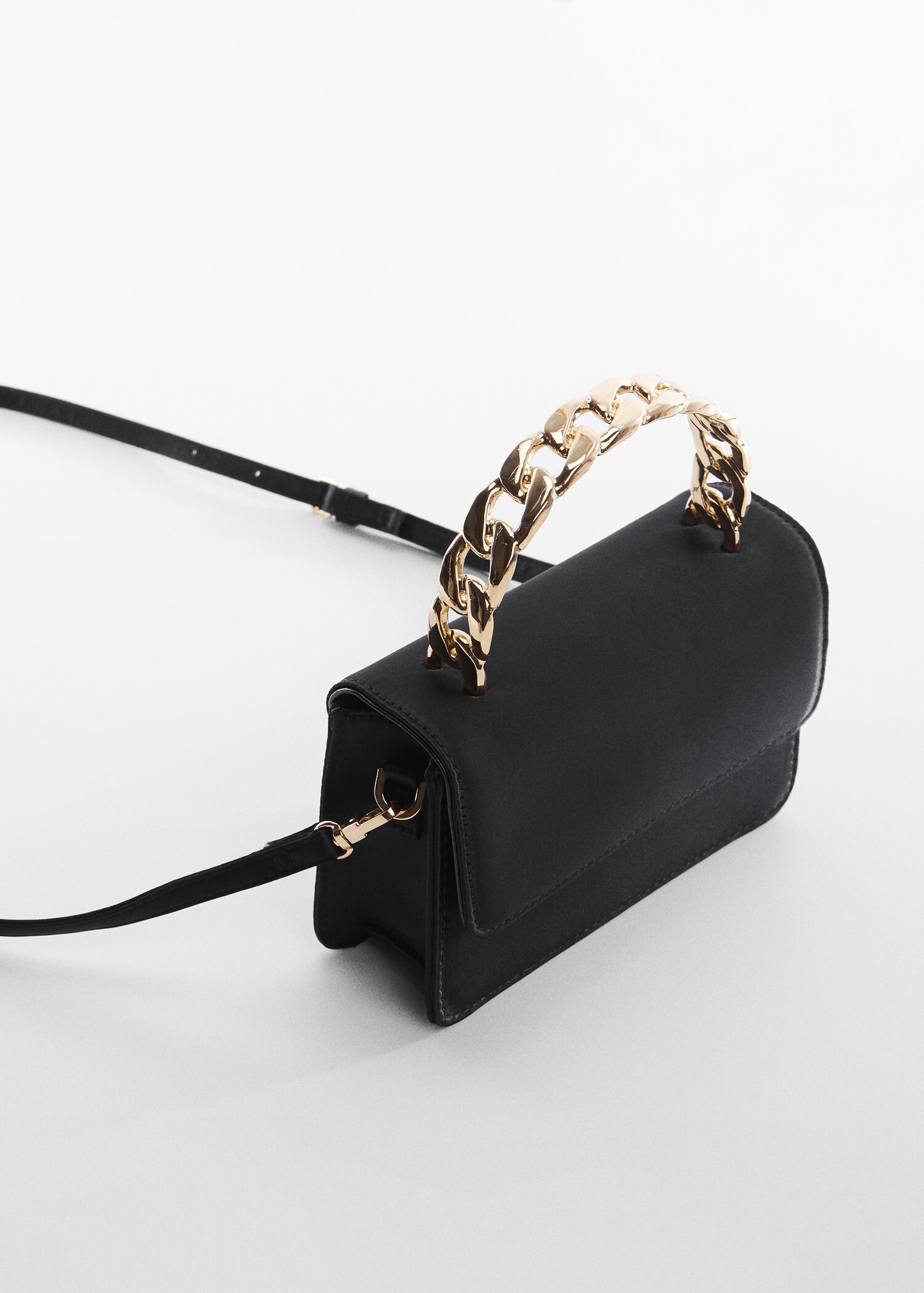 Bag with short chain handle - Medium plane