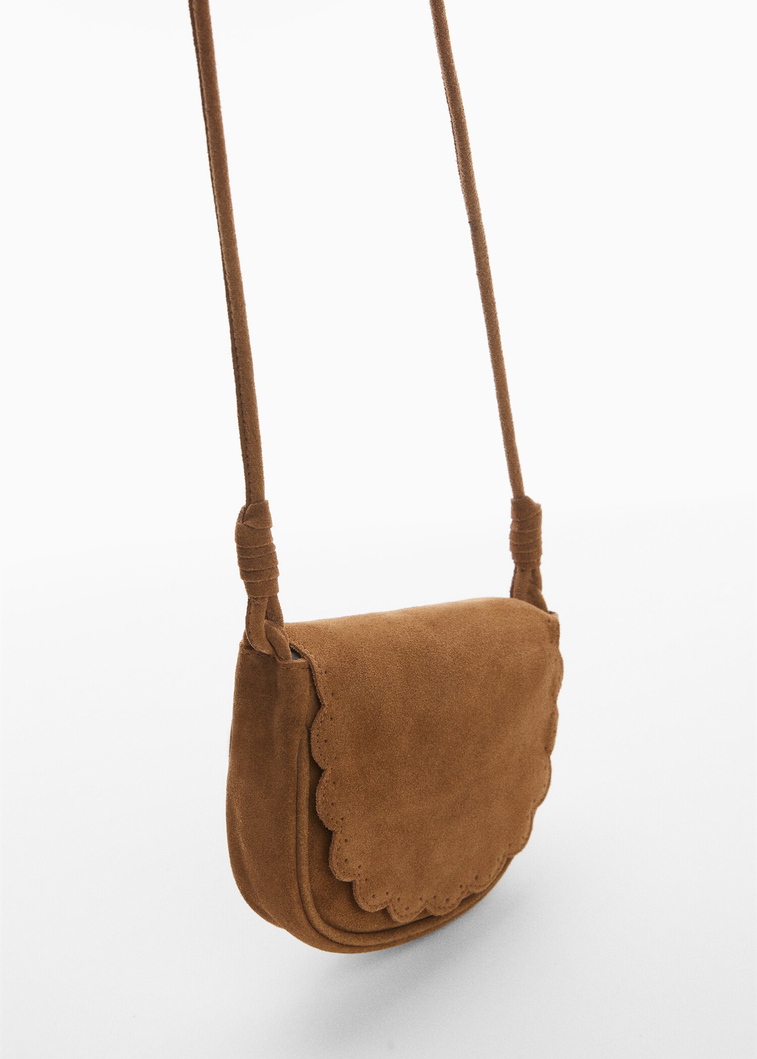 Ledertasche mit Klappe - Mittlere Ansicht