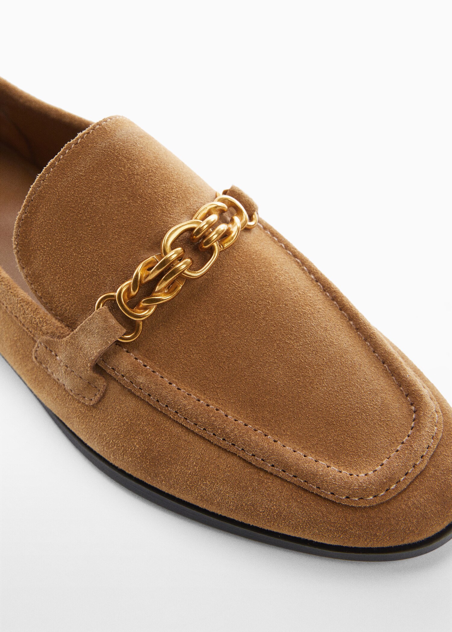 Mocassins cuir chaînes - Détail de l'article 1