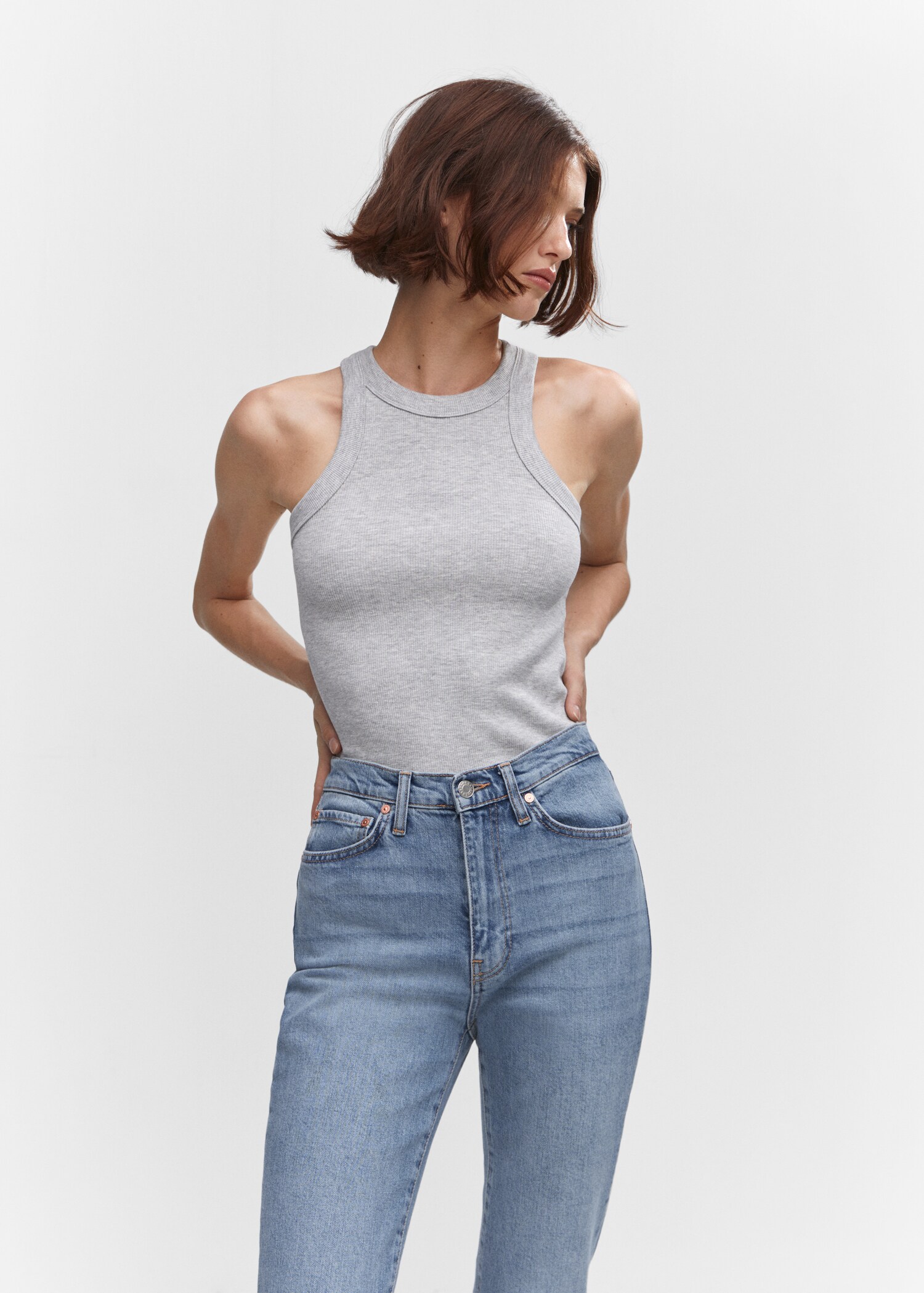 Jeans slim crop - Detalle del artículo 1