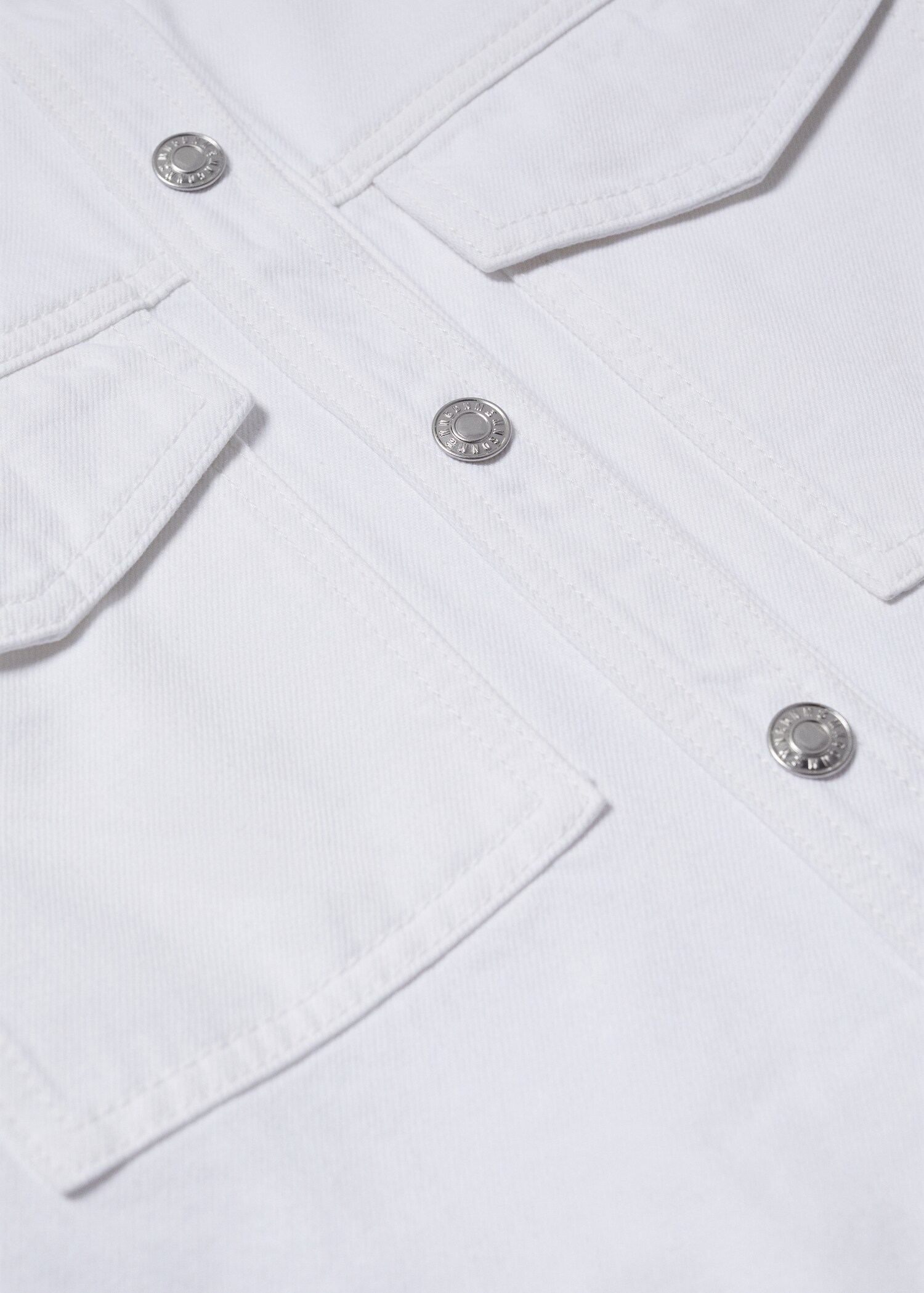 Overskjorte i halvmørk denim - Artikkeldetalj 8