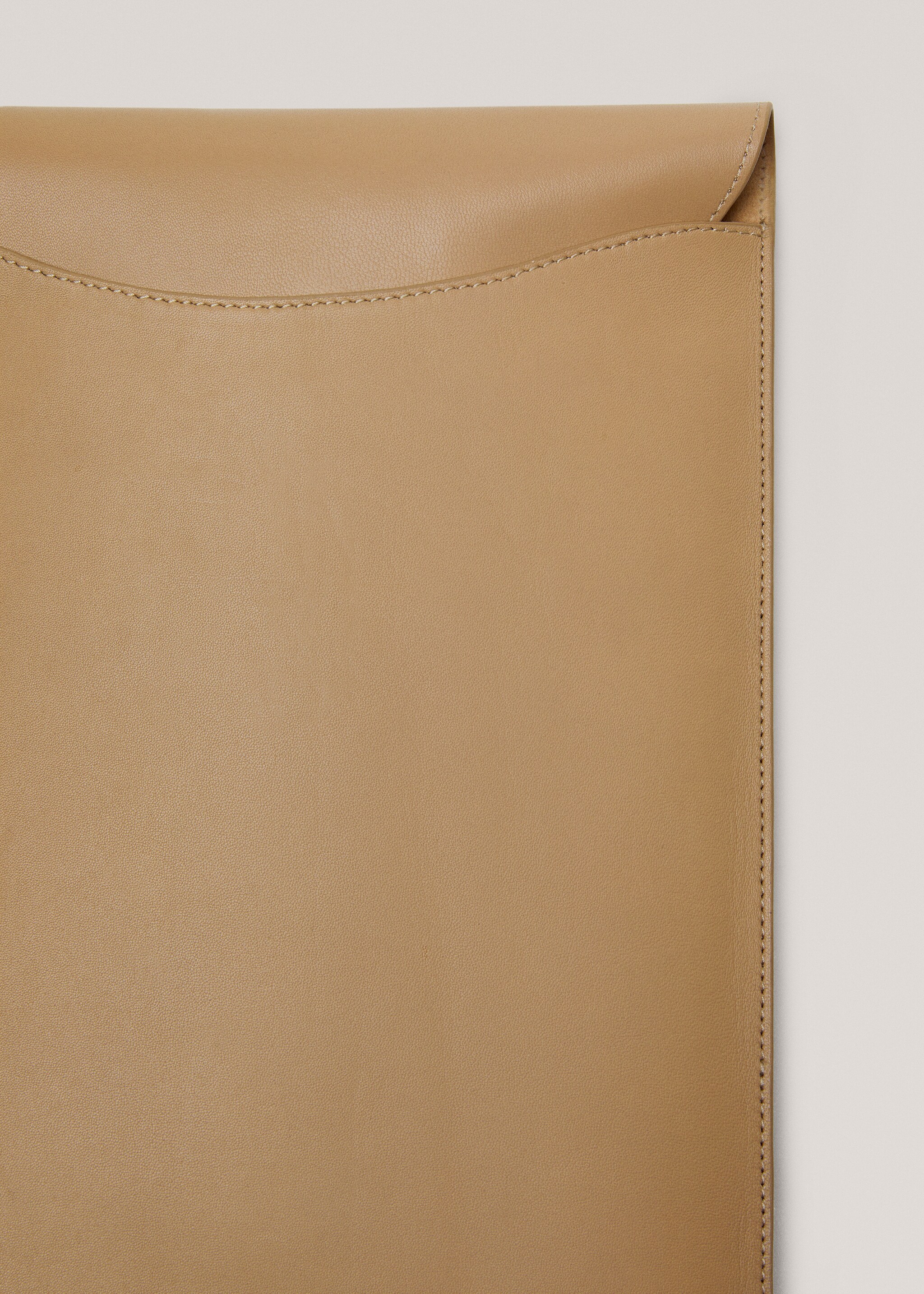 Leather laptop case - Details of the article 4