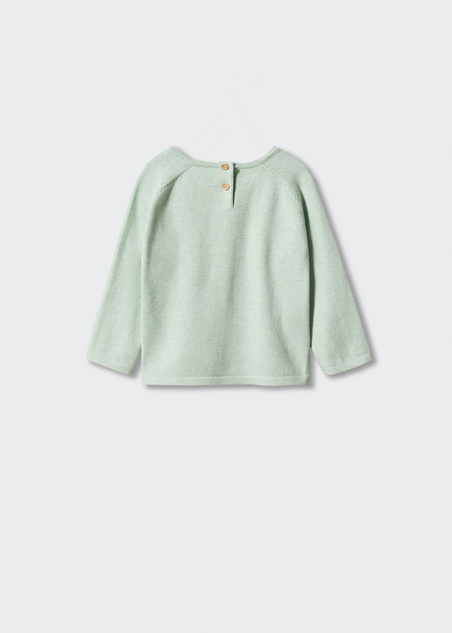 Strickpullover aus Baumwolle - Rückseite des Artikels