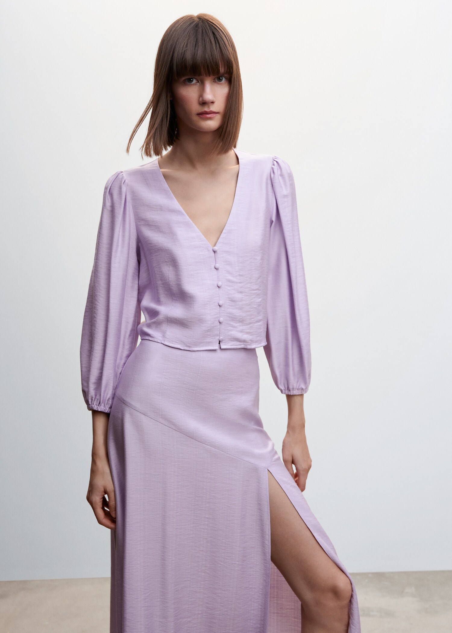 Vent midi skirt - Details of the article 1