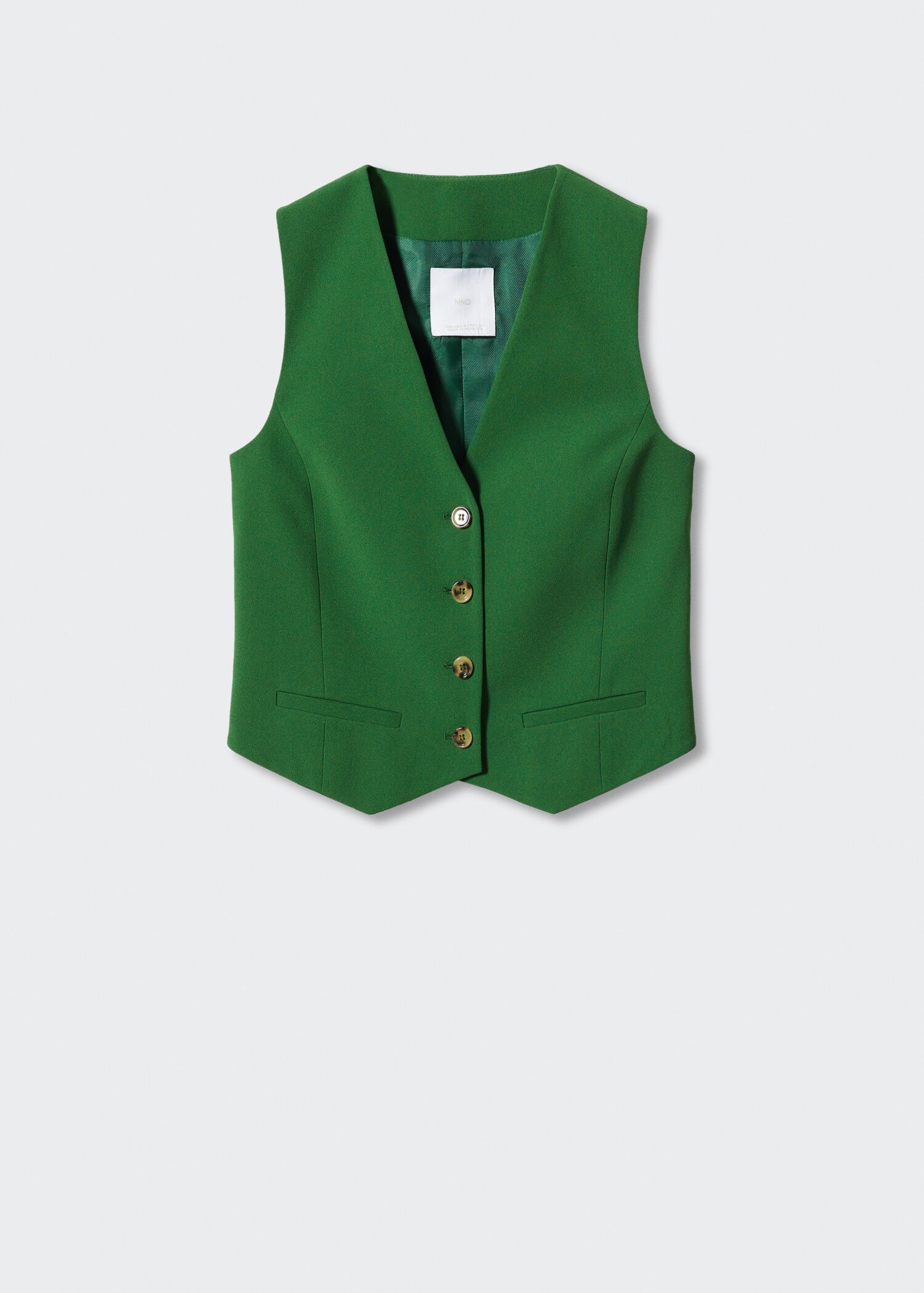 Gilet met knopen - Artikel zonder model